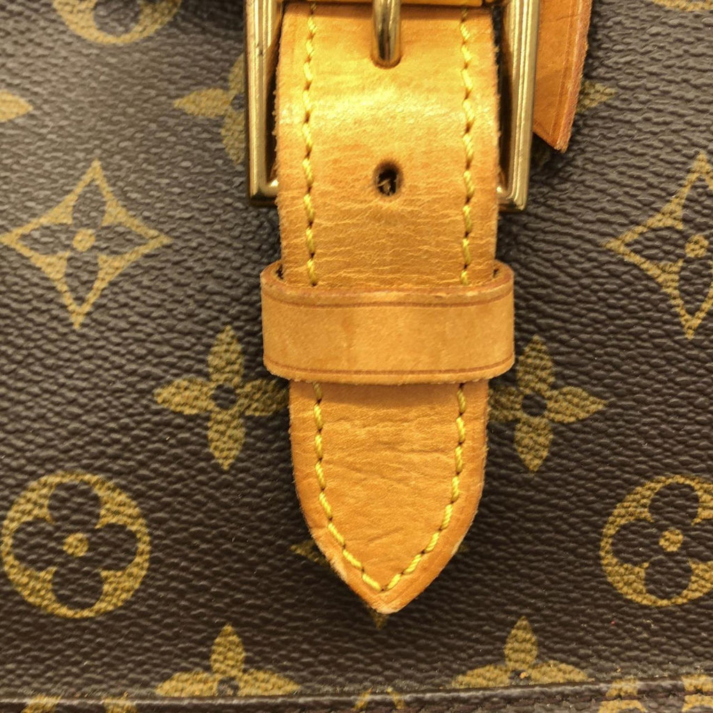 Louis Vuitton Marron Coated Canvas Backpack