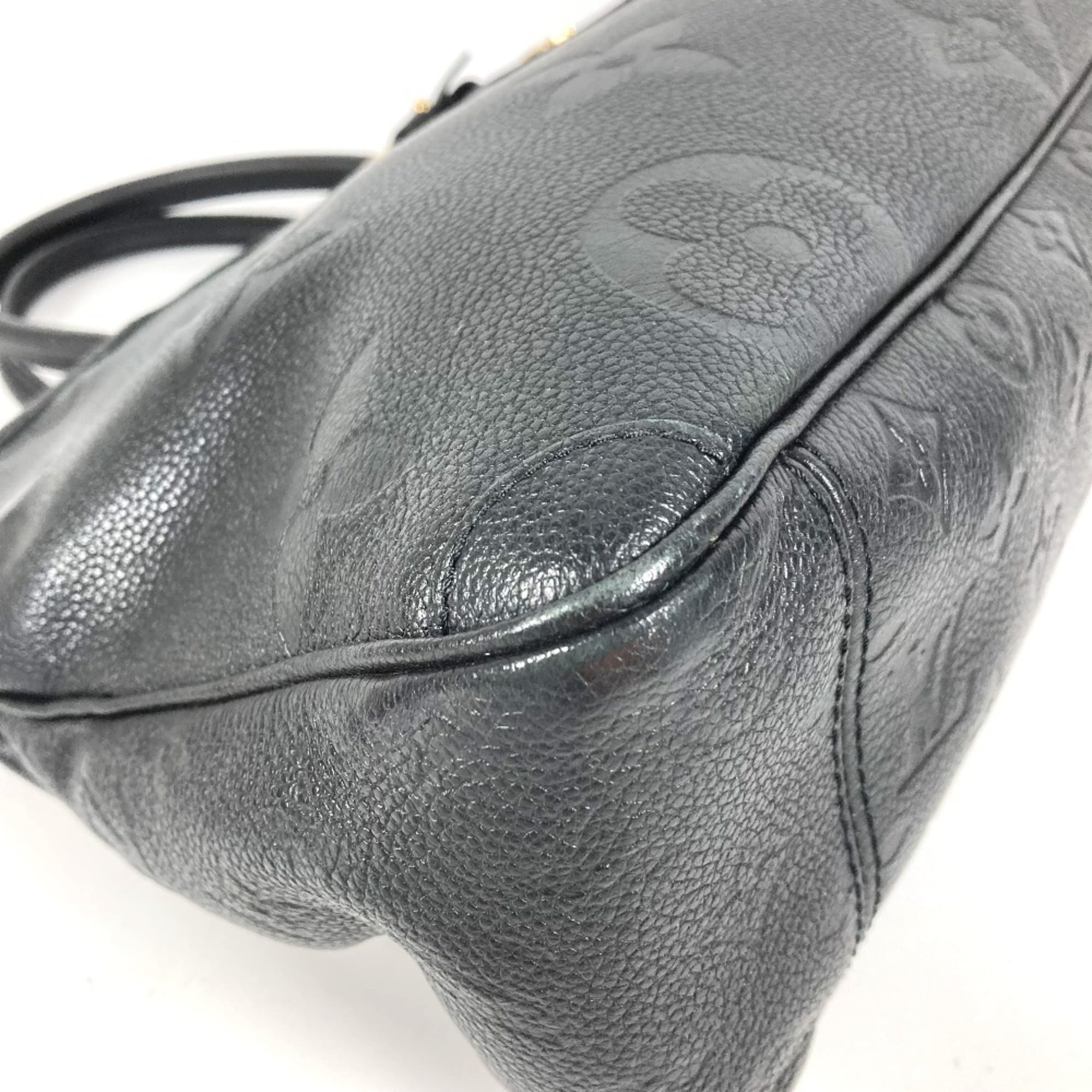 Louis Vuitton Monogram Empreinte Black Noir Monogram Empreinte Shoulder Bag Tote Bag