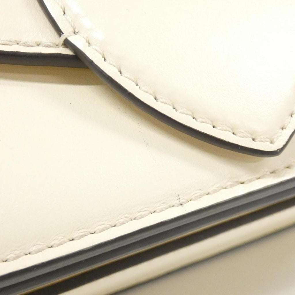 Louis Vuitton Cream Leather Shoulder Bag