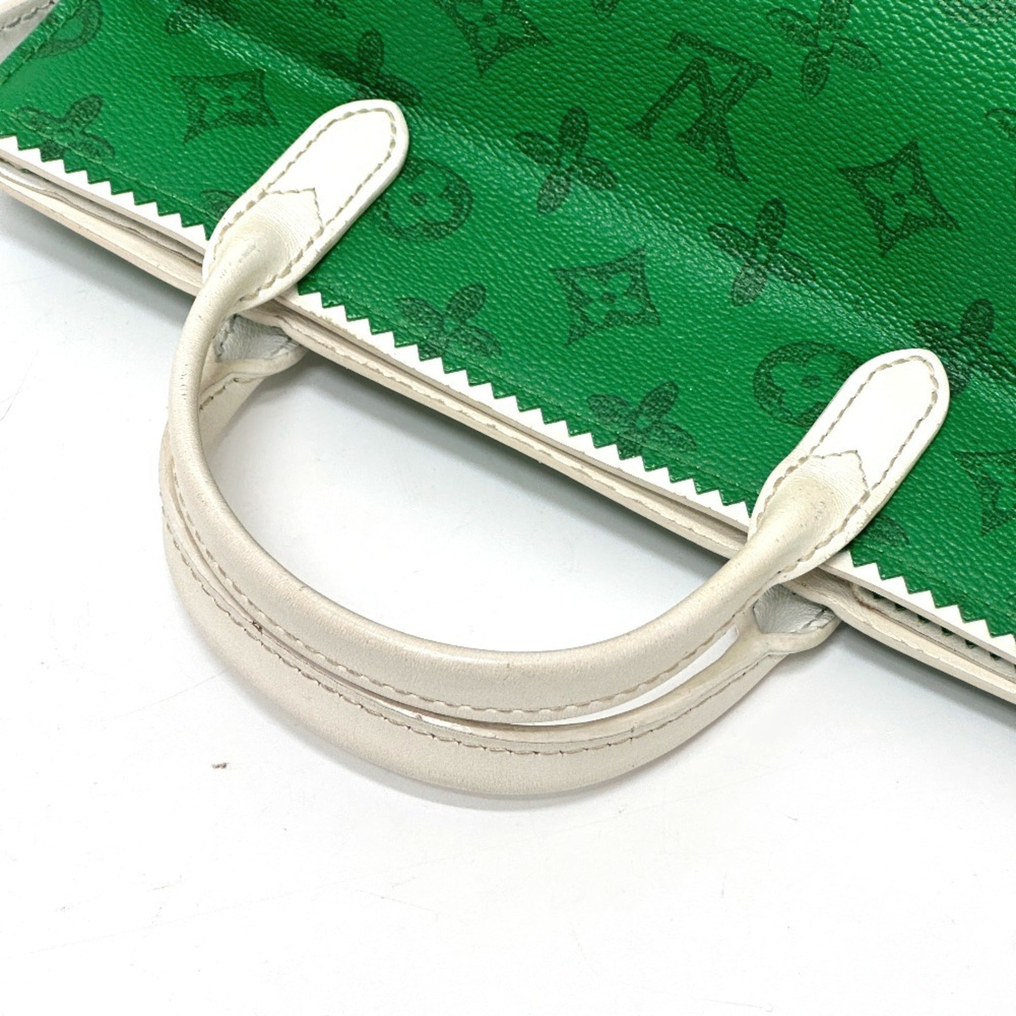 Louis Vuitton Green Monogram Handbag