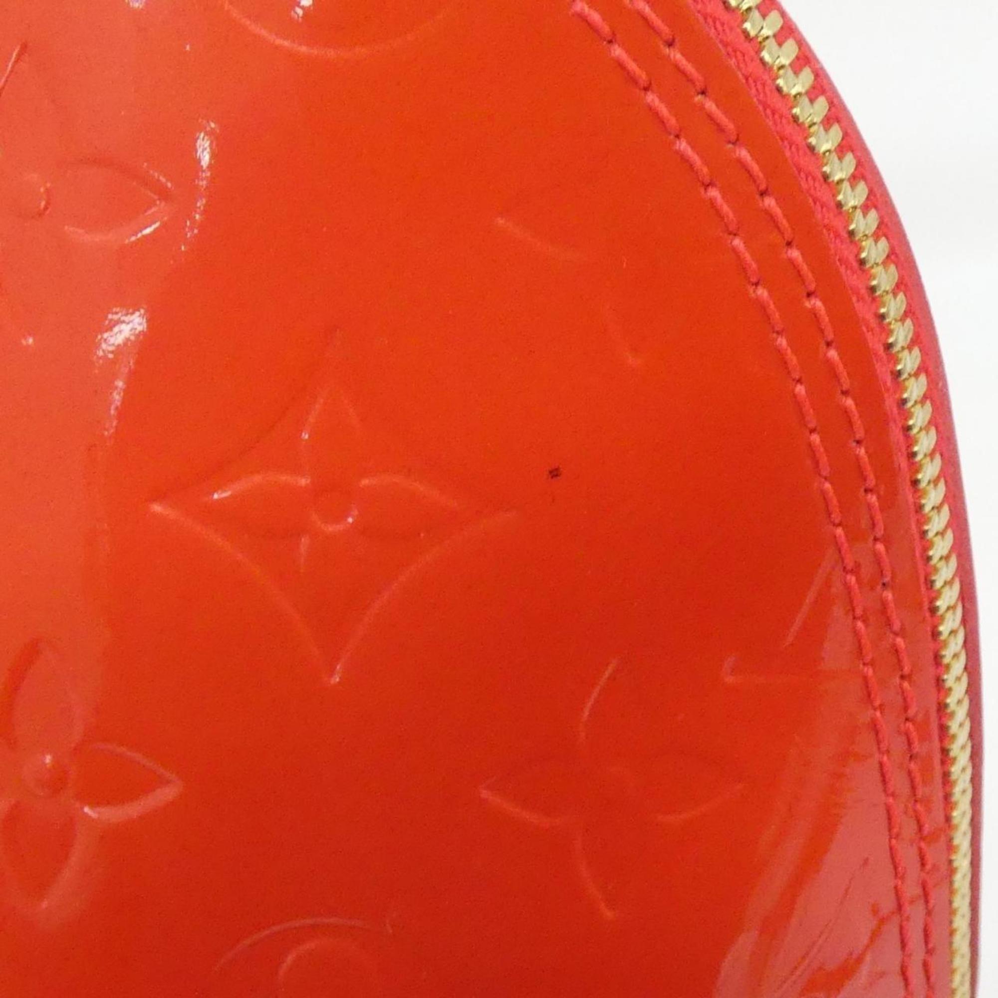 Louis Vuitton Rouge Grenadine Leather Handbag