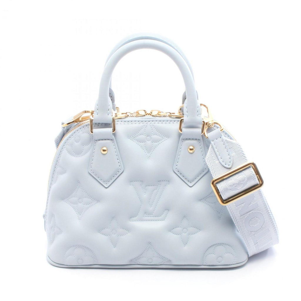 Louis Vuitton Blue Leather Handbag