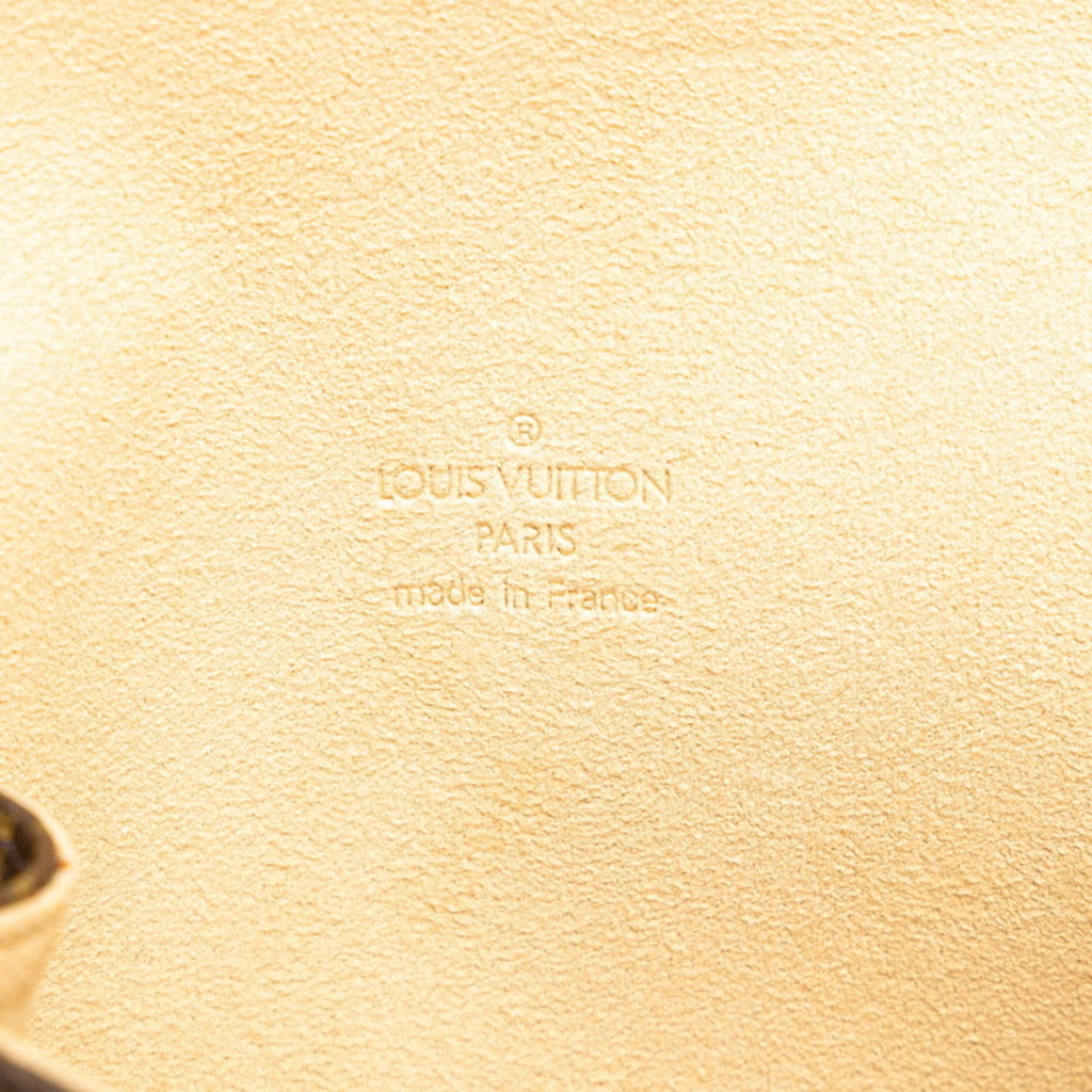 Louis Vuitton Brown Pvc Leather Fanny Pack Pochette