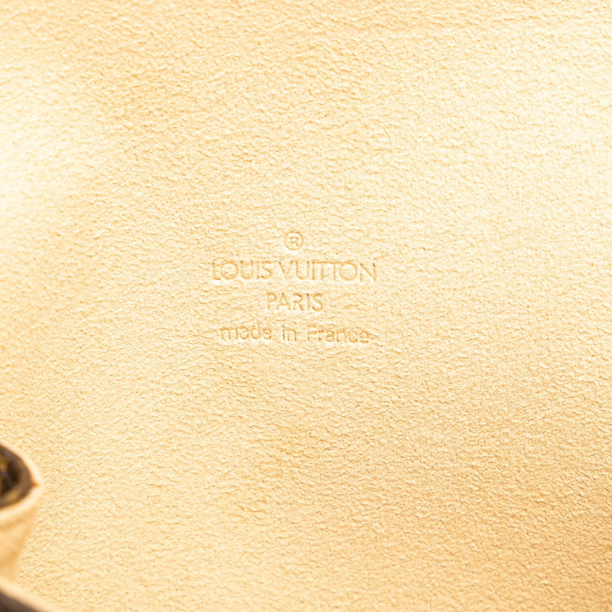 Louis Vuitton Brown Pvc Leather Fanny Pack Pochette