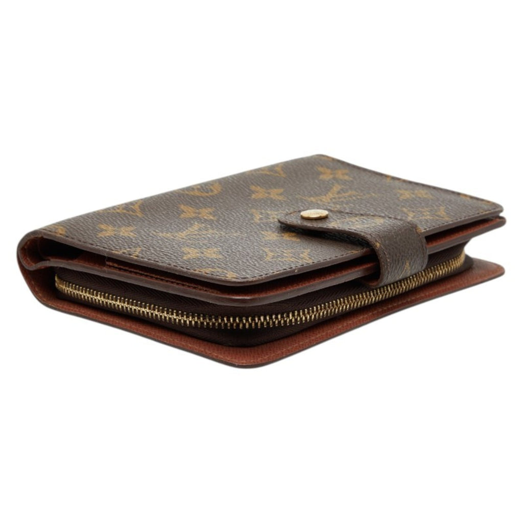 Louis Vuitton Brown Pvc Leather Wallet