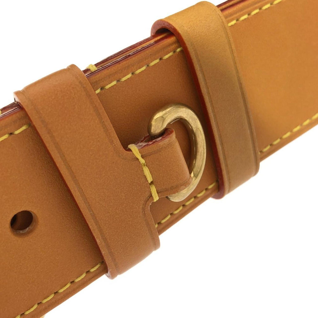 Louis Vuitton Brown Coated Canvas Shoulder Bag