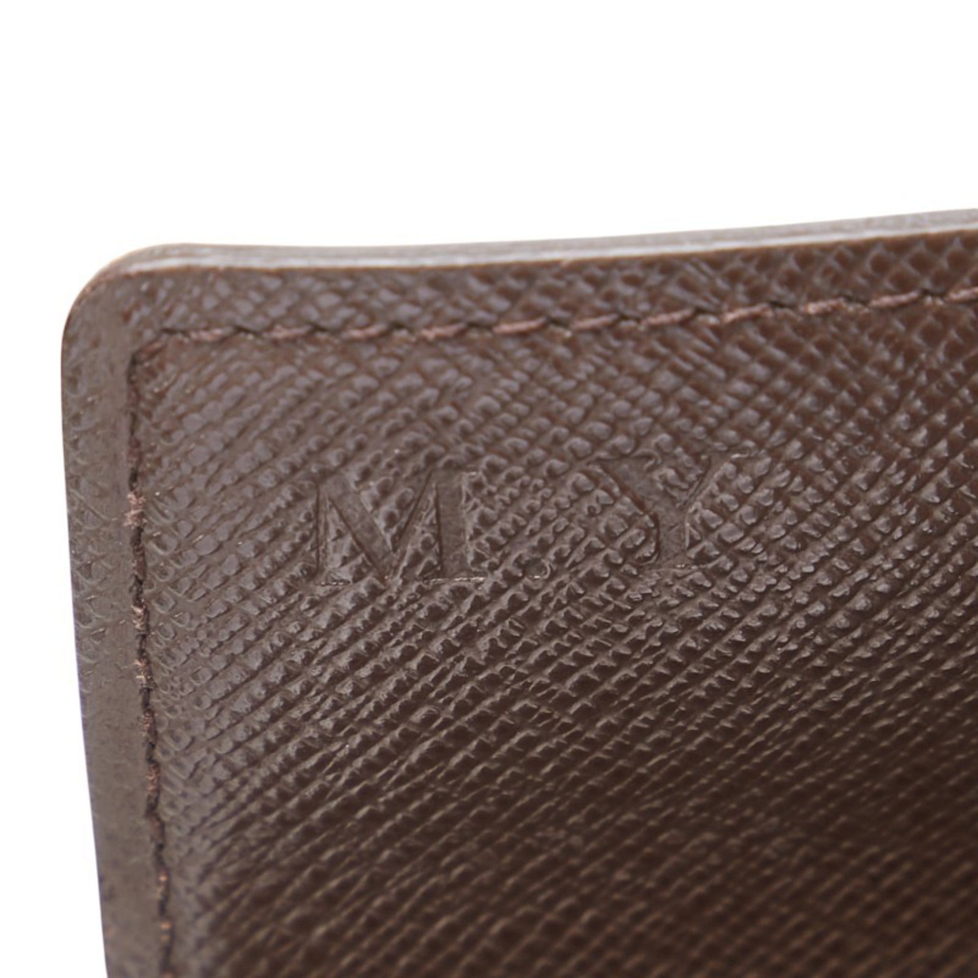 Louis Vuitton Damier Brown Pvc Wallet (Tri-Fold)