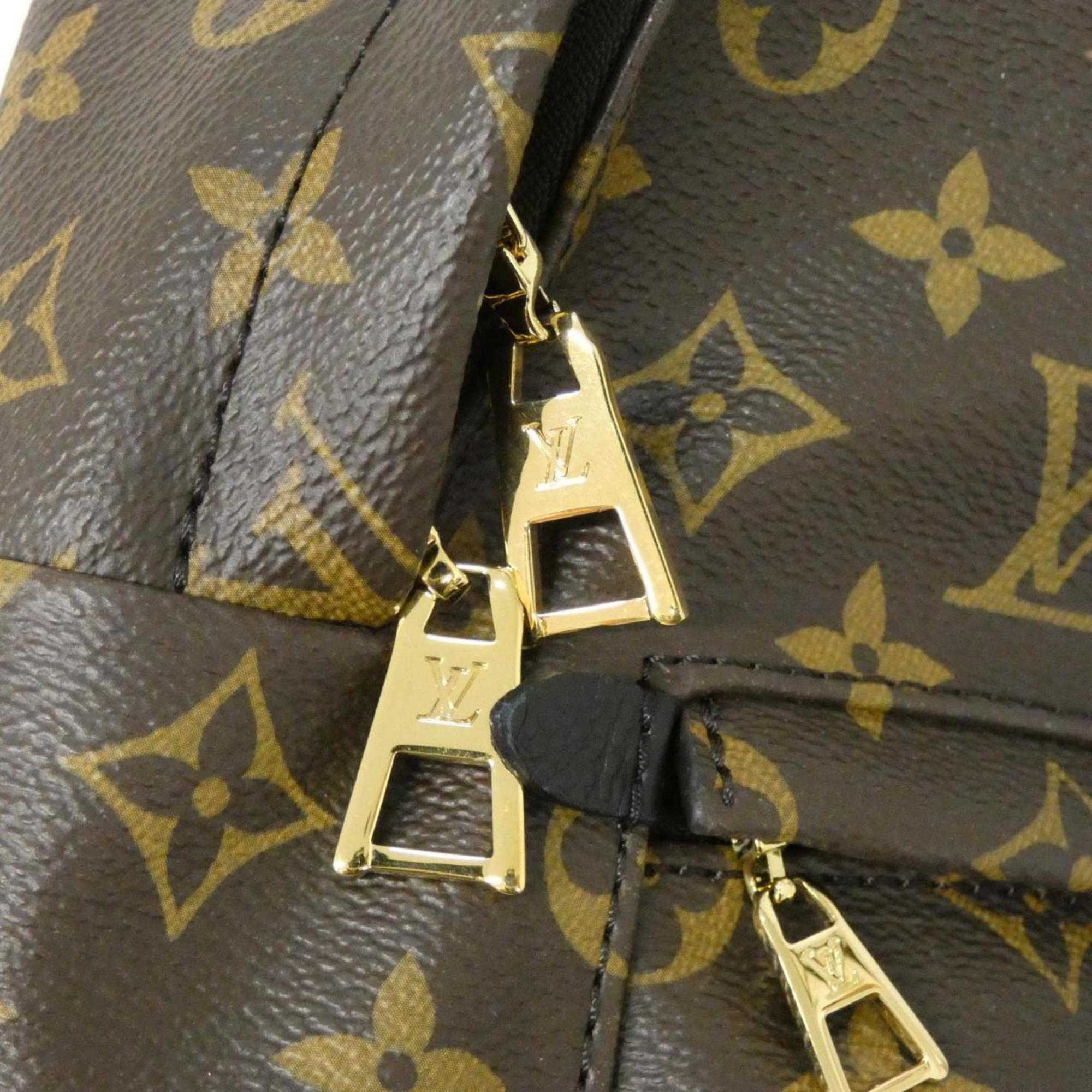 Louis Vuitton Brown Coated Canvas Backpack