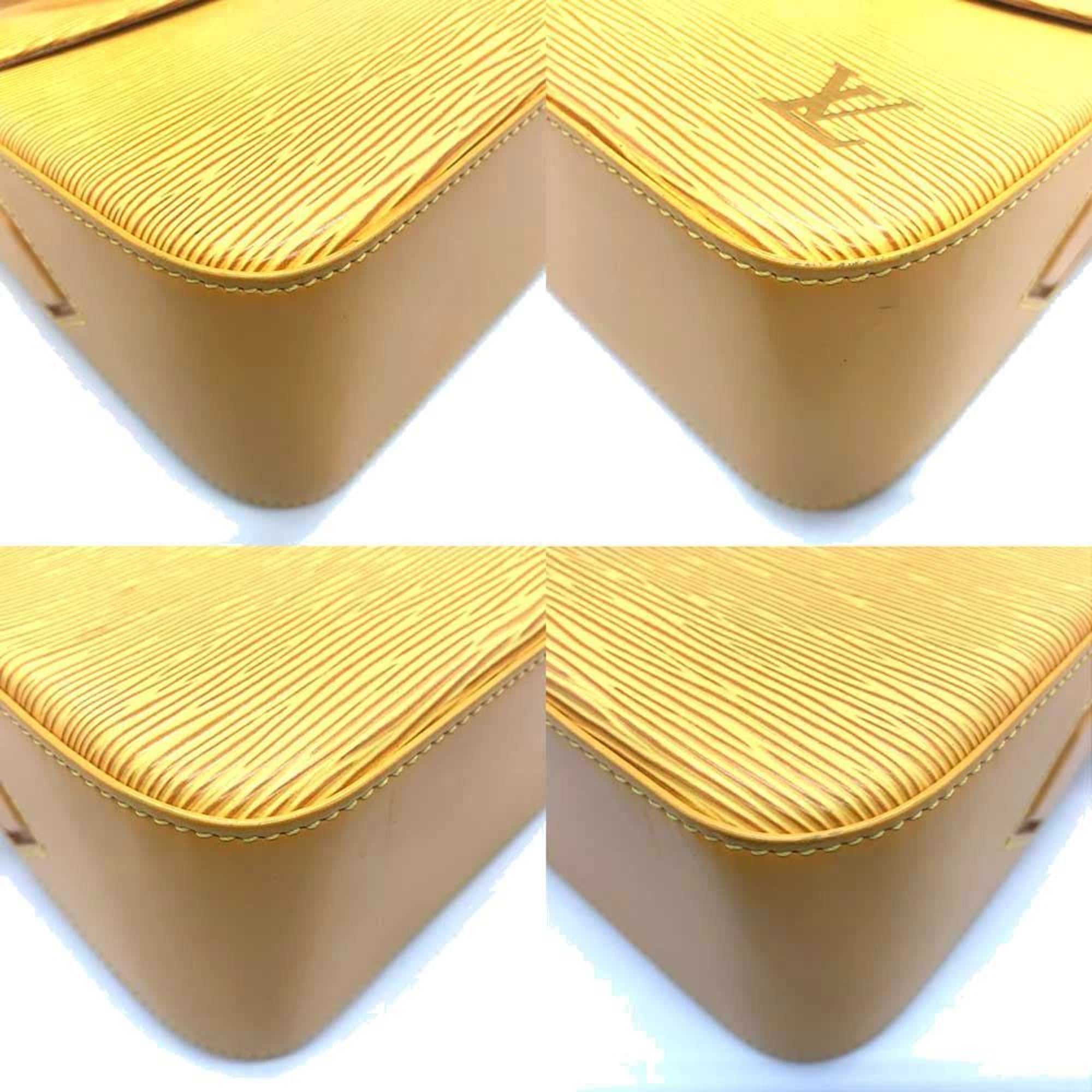 Louis Vuitton Yellow Epi Leather Shoulder Bag