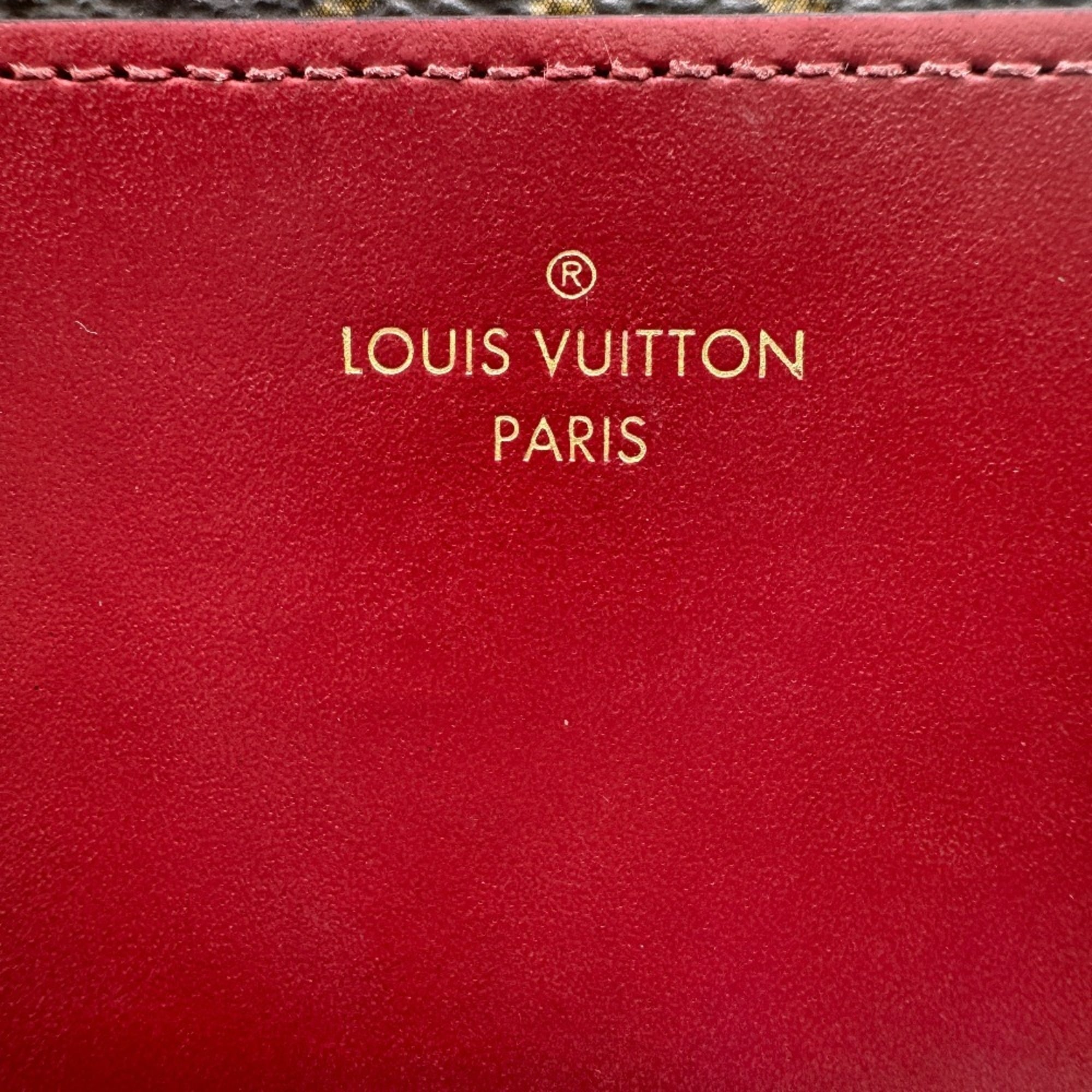 Louis Vuitton Pink Leather Wallet