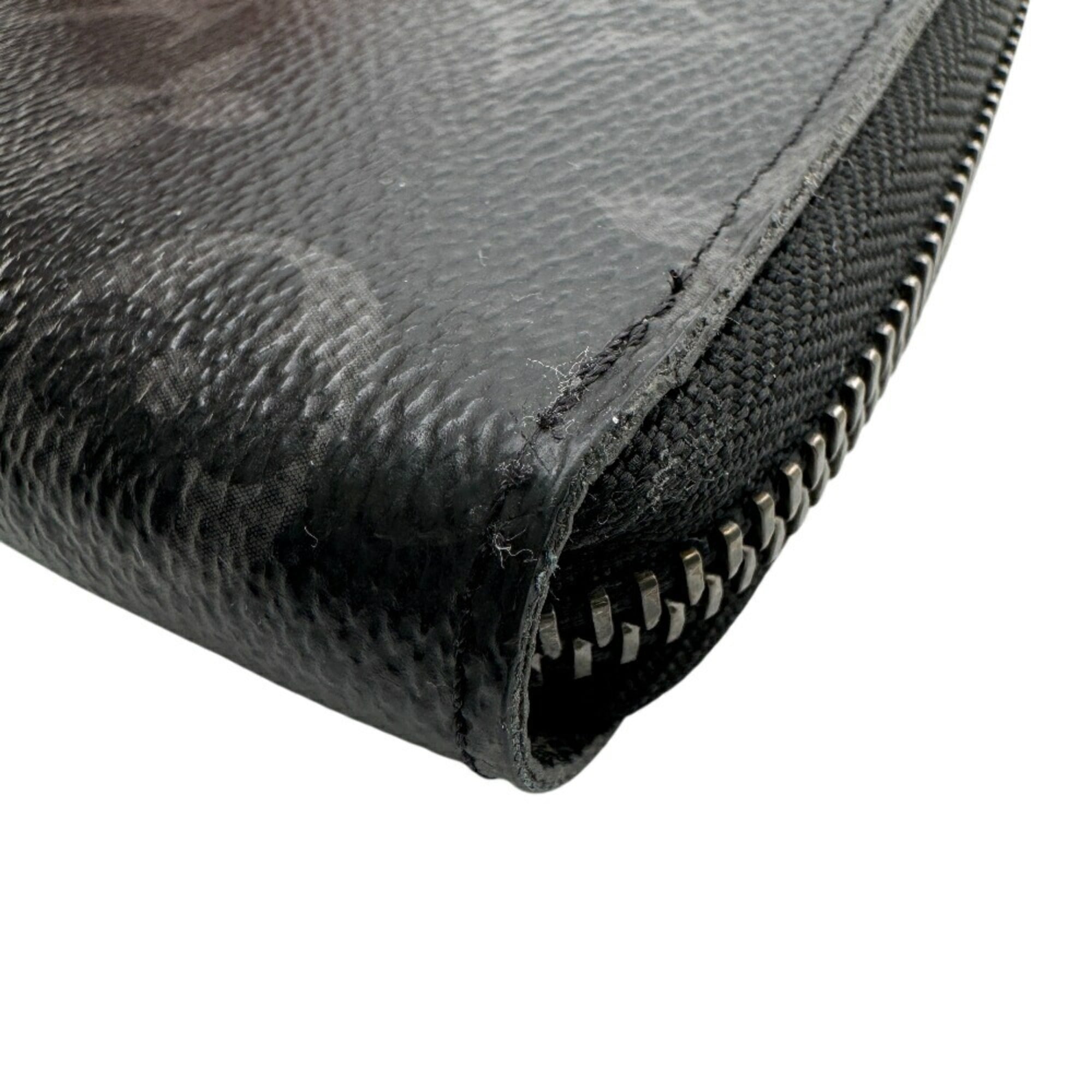 Louis Vuitton Black Gray Monogram Eclipse Monogram Eclipse Wallet