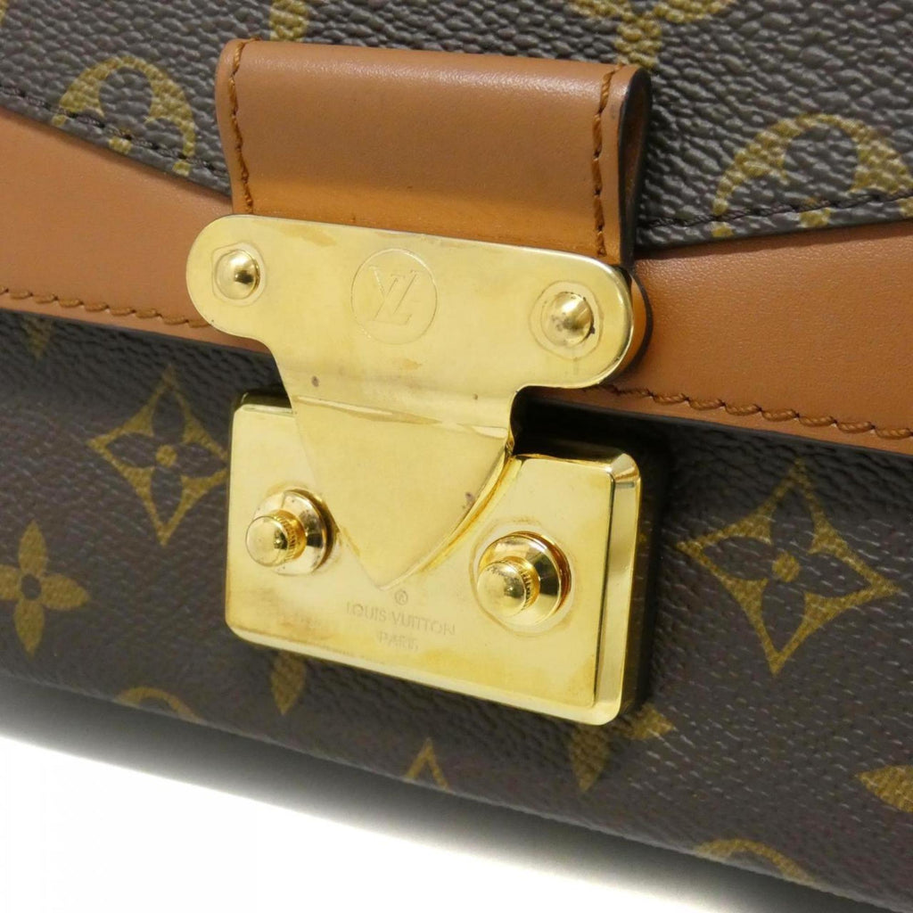 Louis Vuitton Caramel Marron Coated Canvas Shoulder Bag