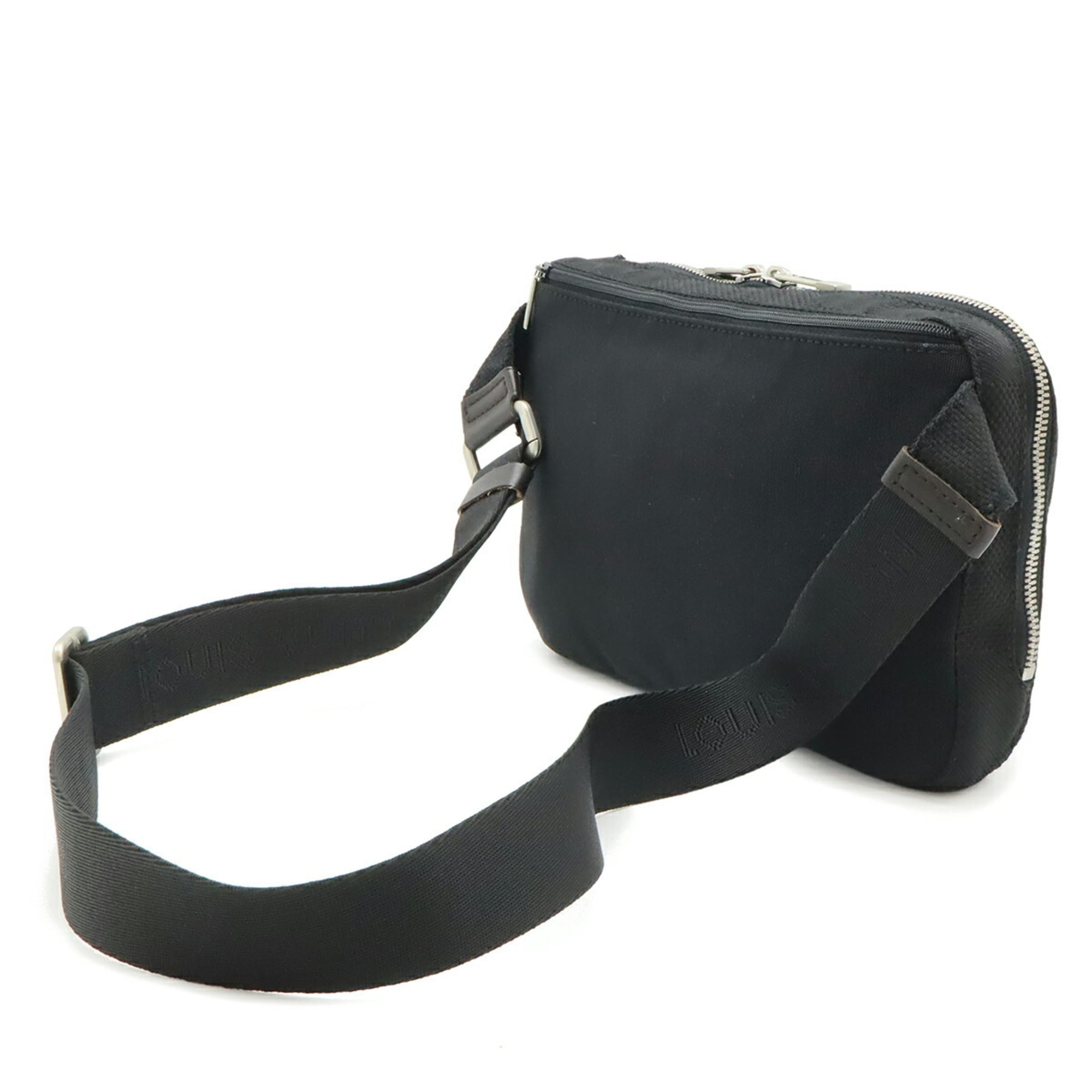Louis Vuitton Black Canvas Sling Bag