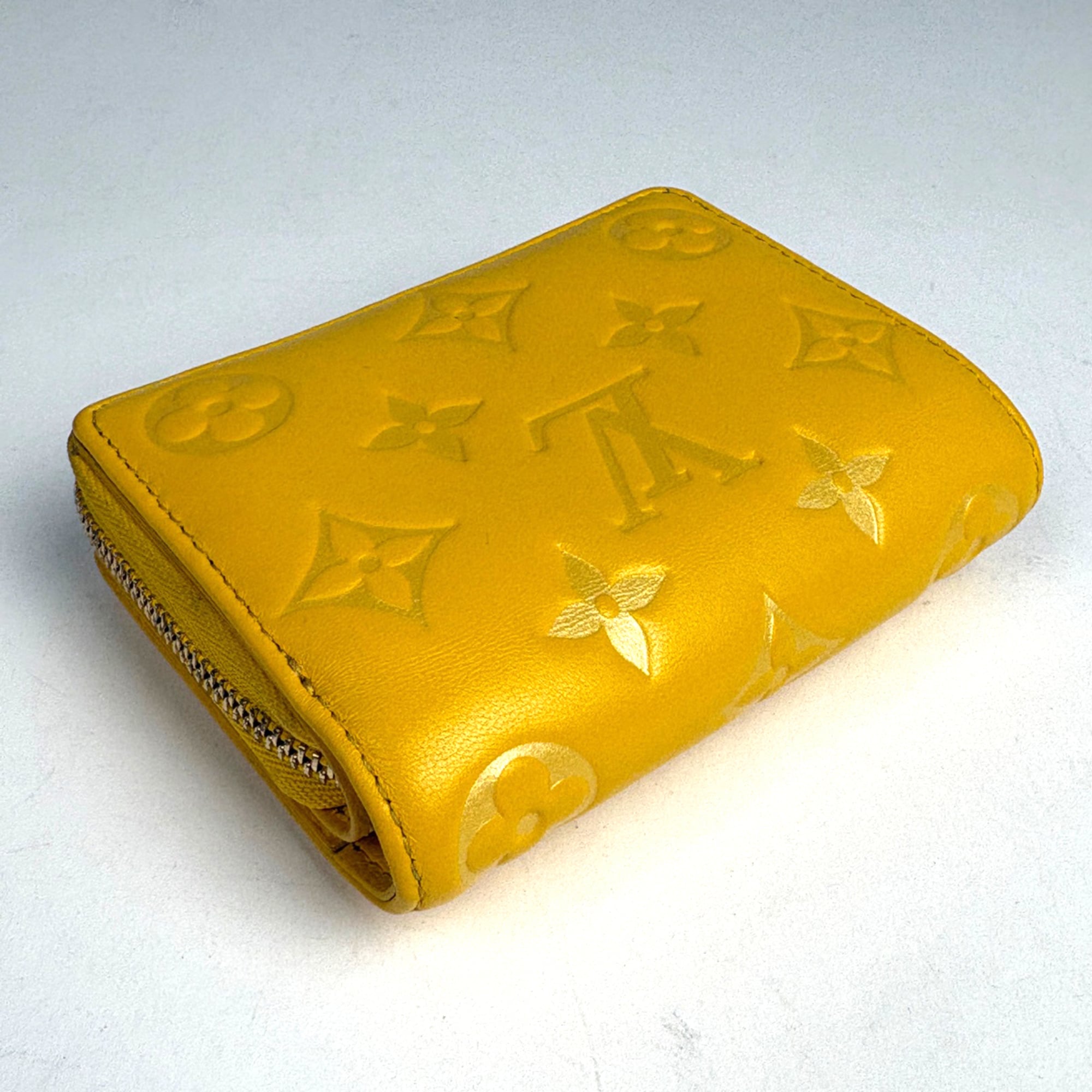 Louis Vuitton Yellow Monogram Empreinte Wallet