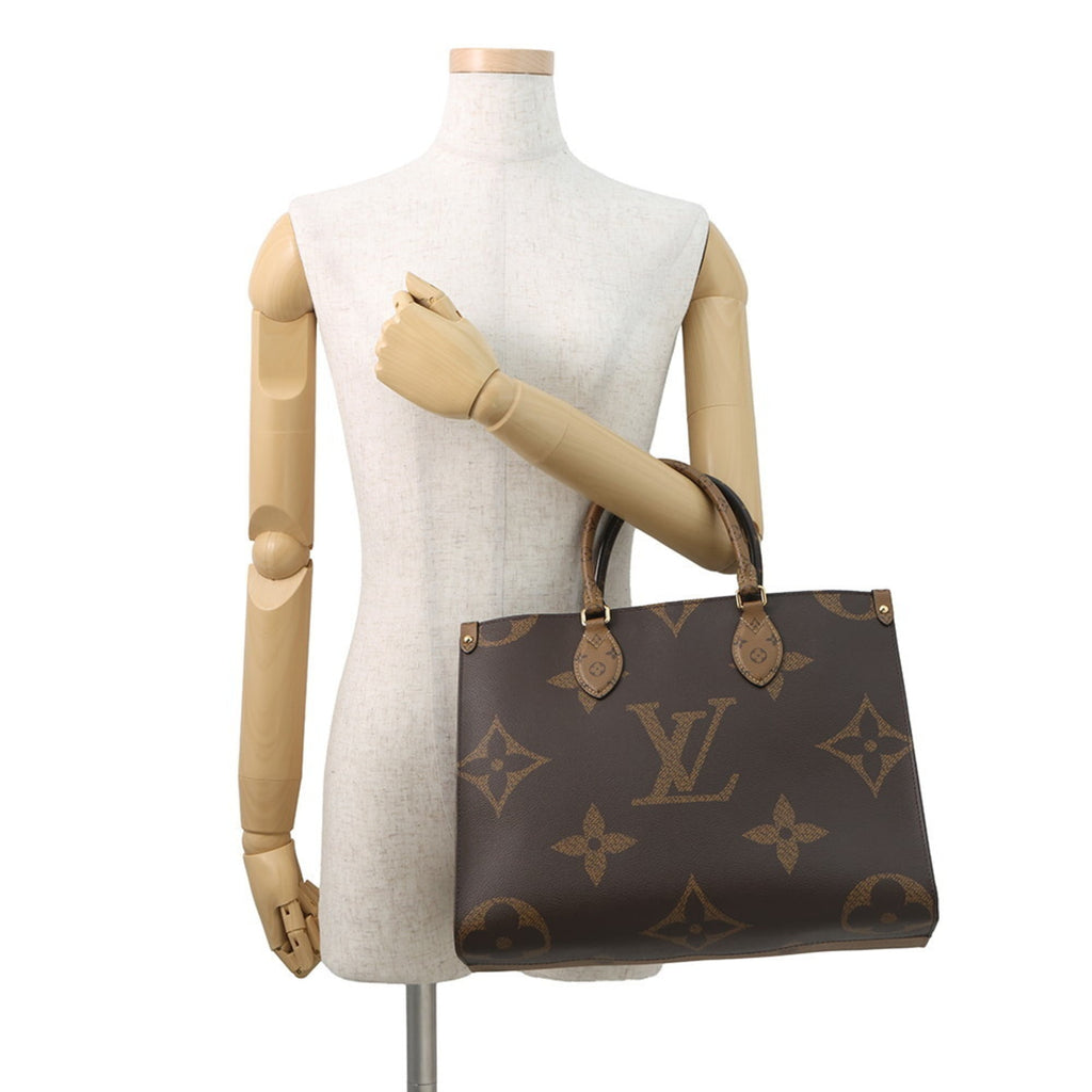 Louis Vuitton Monogram Reverse Red Color Monogram Reverse Handbag Shoulder Bag Tote Bag