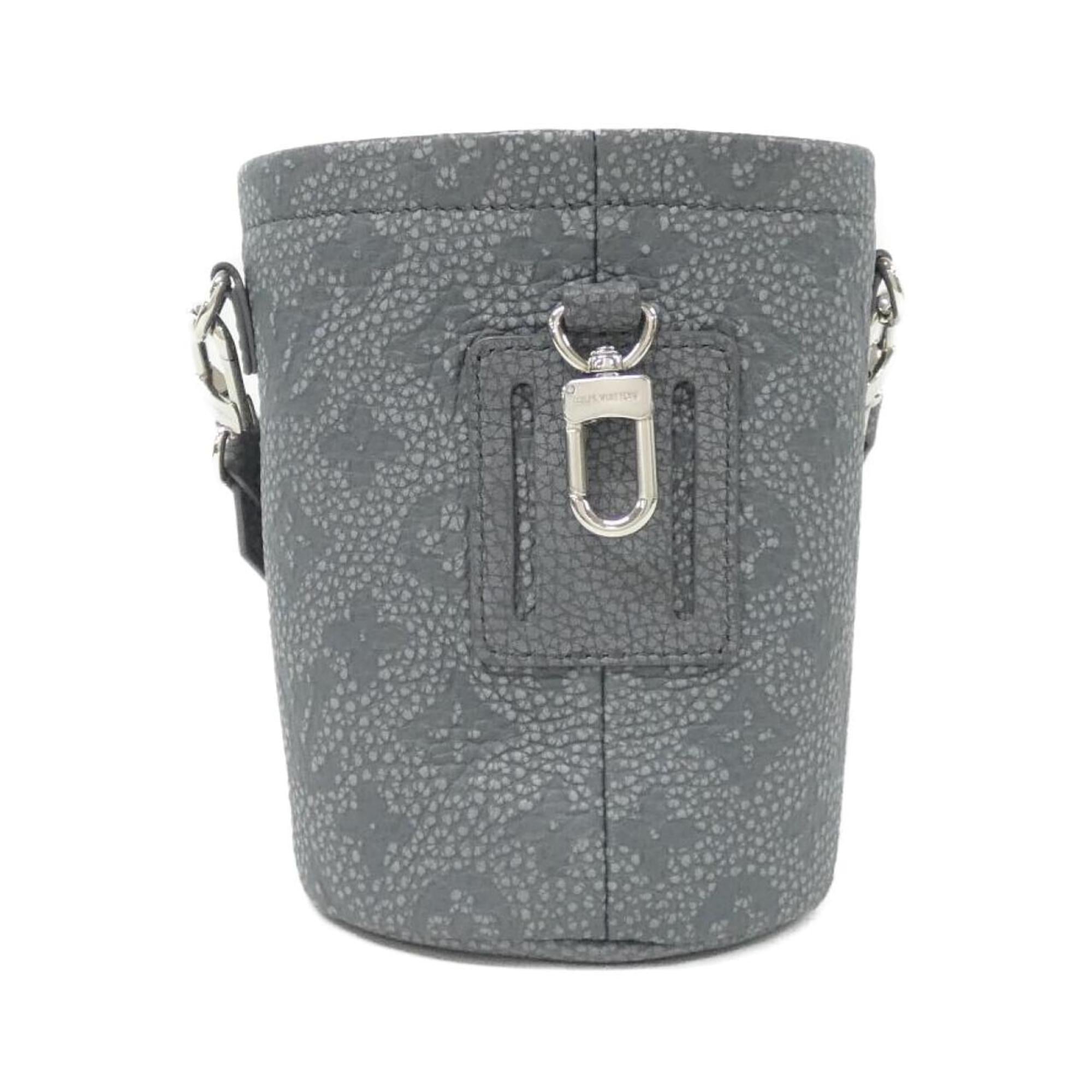 Louis Vuitton Silver Leather Pouch