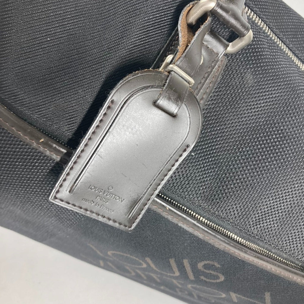 Louis Vuitton Black Damier Geant Canvas Boston Bag Shoulder Bag