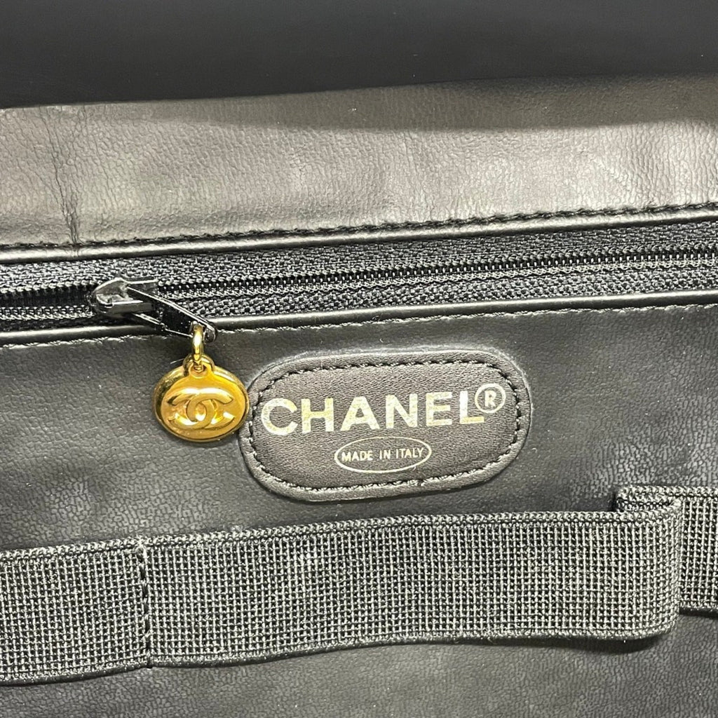 Chanel Black Leather Handbag