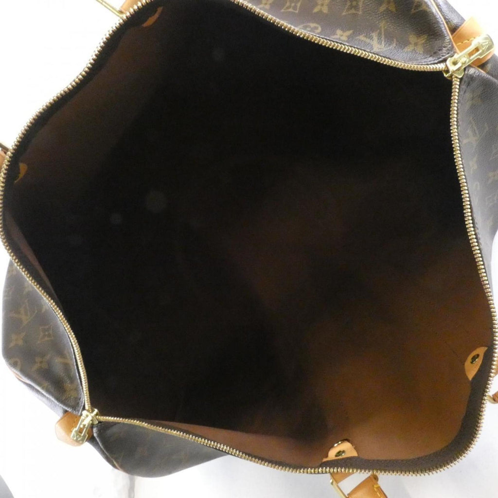Louis Vuitton Brown Coated Canvas Boston Bag