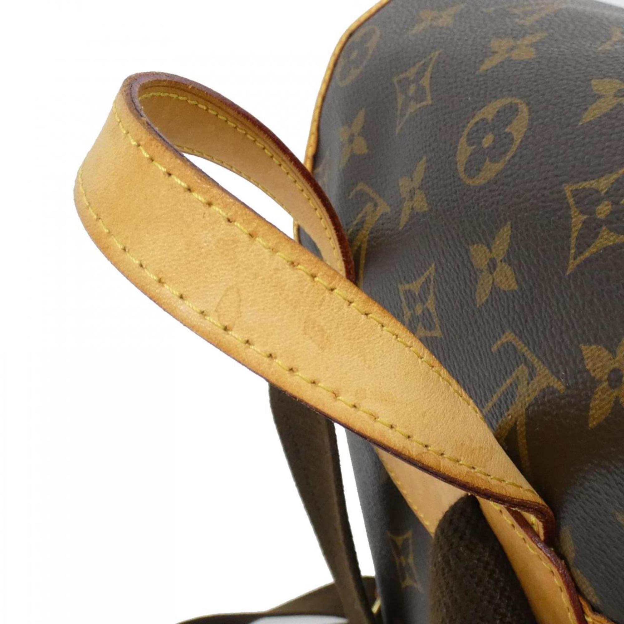 Louis Vuitton Monogram Marron Coated Canvas Backpack