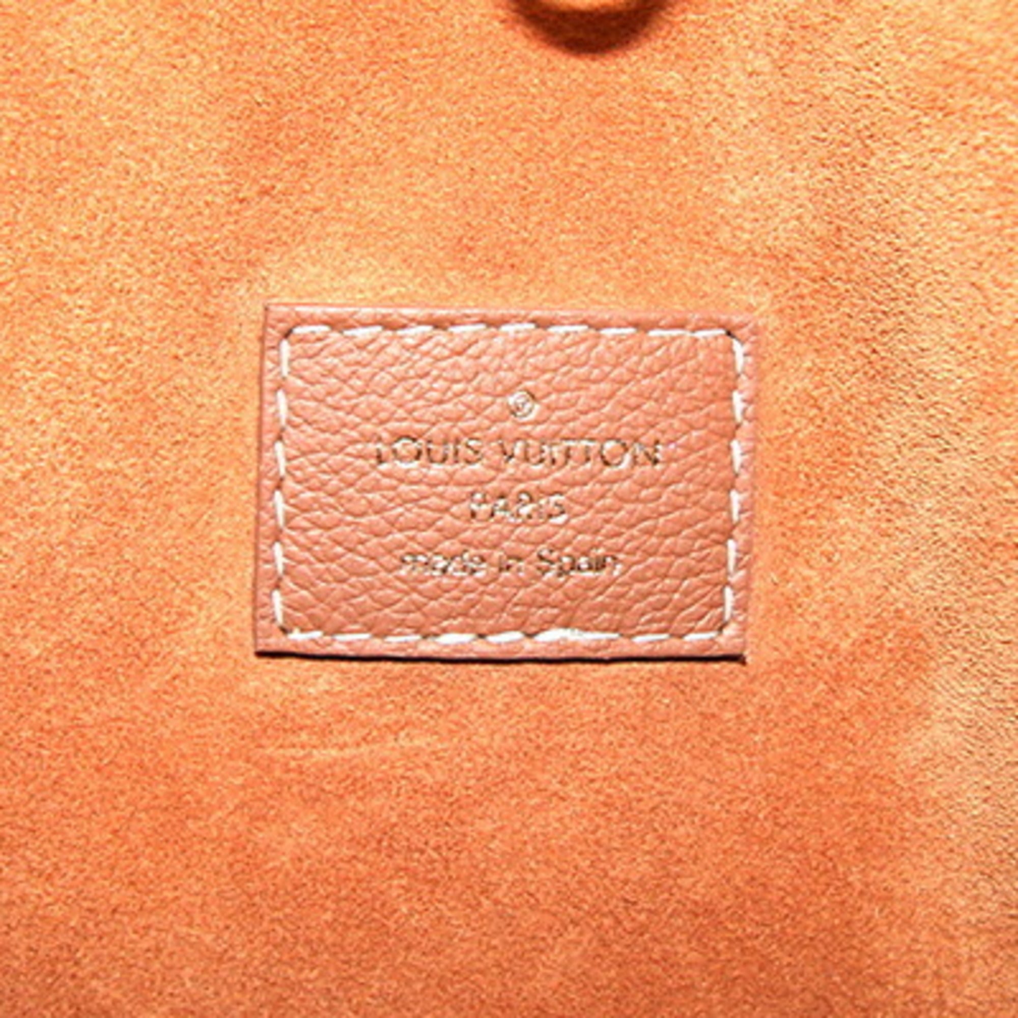 Louis Vuitton Cognac Leather Shoulder Bag