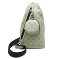 Louis Vuitton Gray Sable Monogram Shadow Pouch Sling Bag