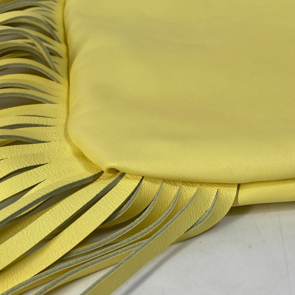 Bottega Veneta Yellow Leather Shoulder Bag