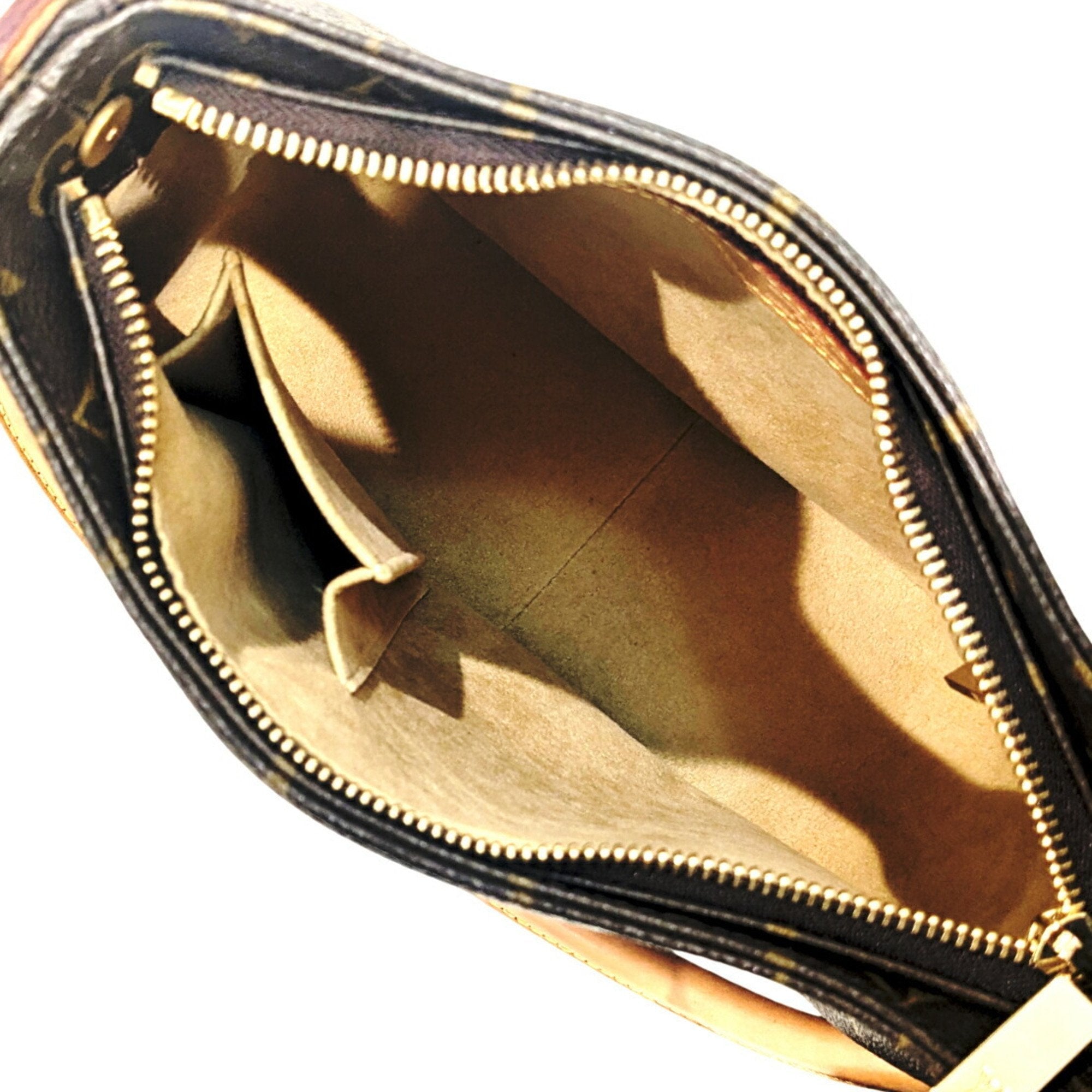 Louis Vuitton Brown Monogram Shoulder Bag