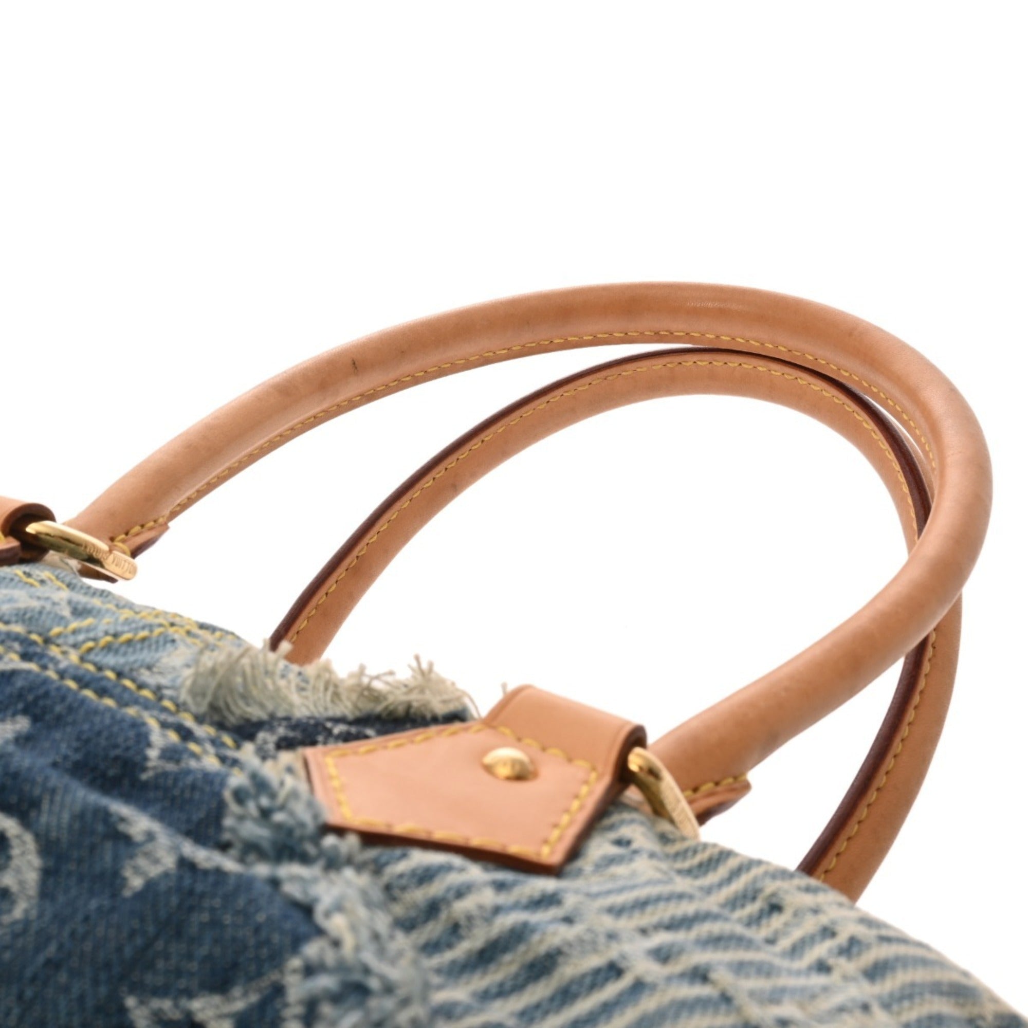 Louis Vuitton Monogram Denim Blue Monogram Denim Handbag