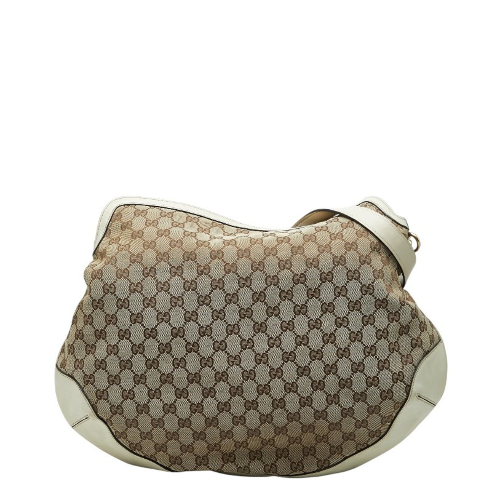Gucci Beige Ivory Ivory Shoulder Bag (Pre-Owned)