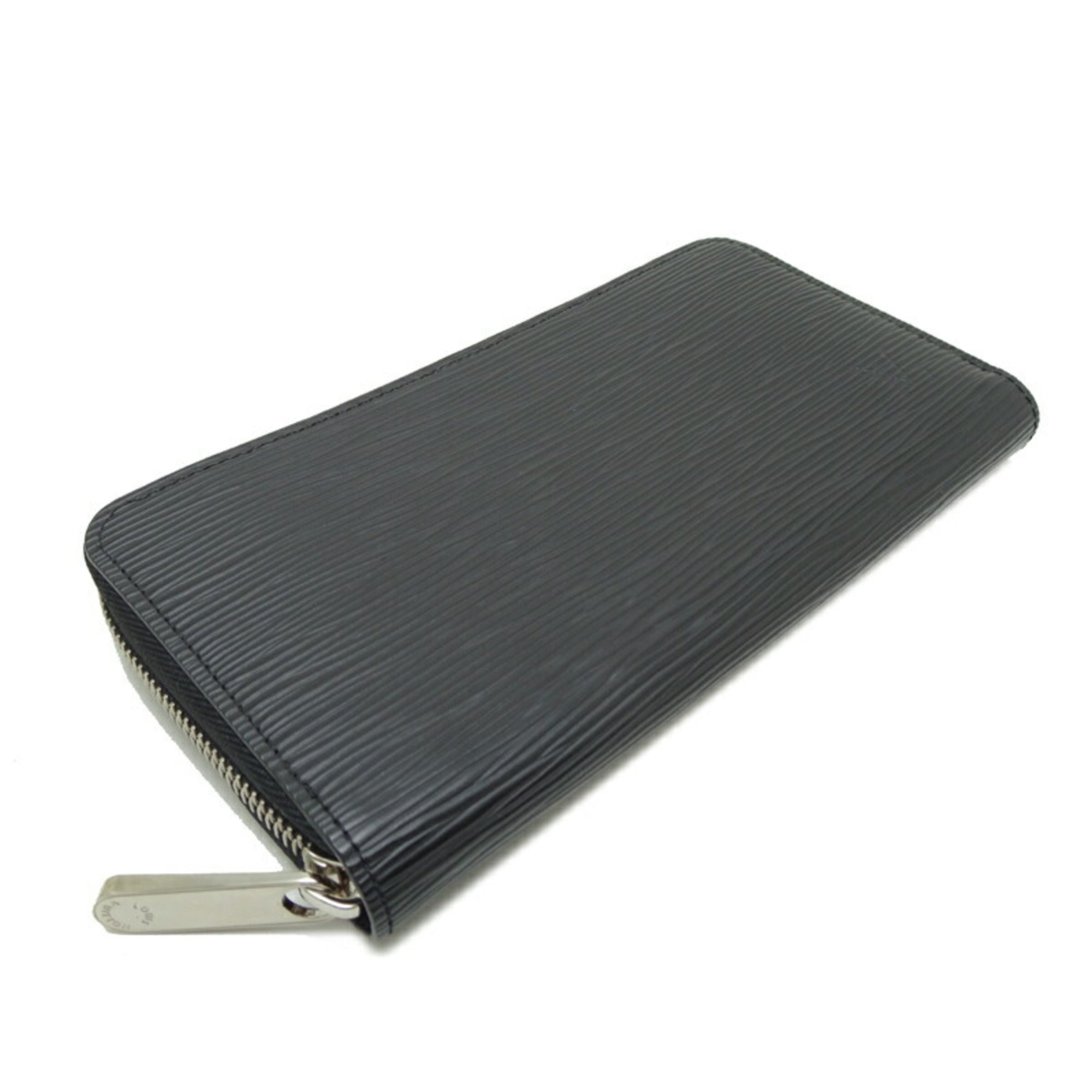 Louis Vuitton Epi Black Noir Epi Leather Long Wallet