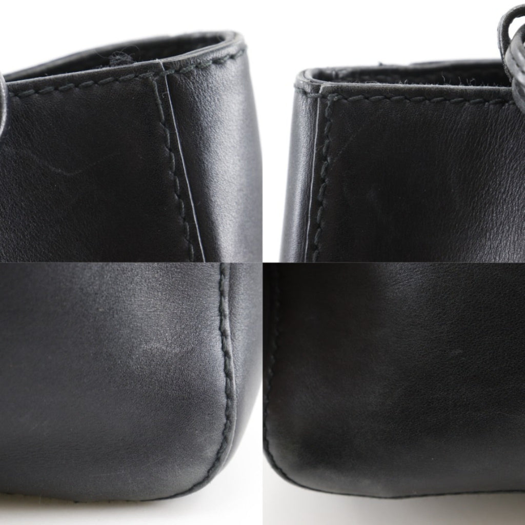 Gucci Black Leather Tote Bag (Pre-Owned)
