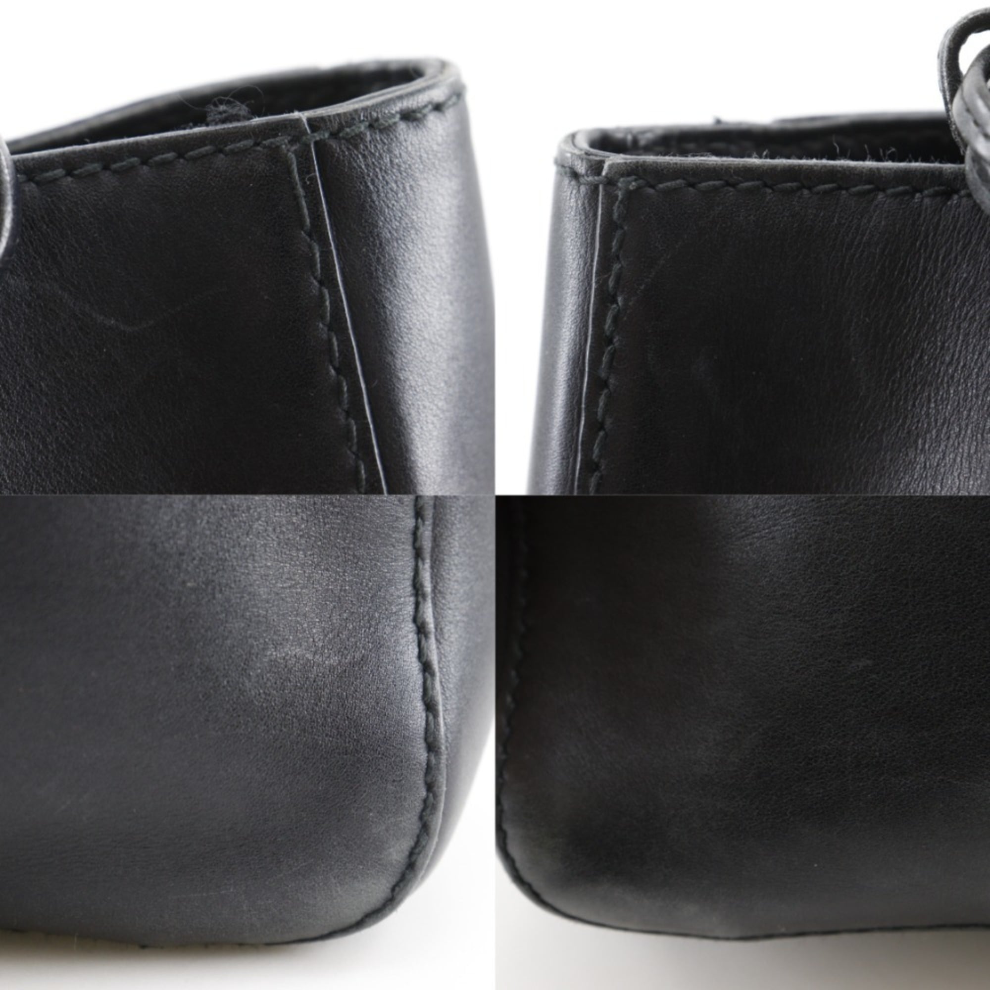 Gucci Black Leather Tote Bag (Pre-Owned)