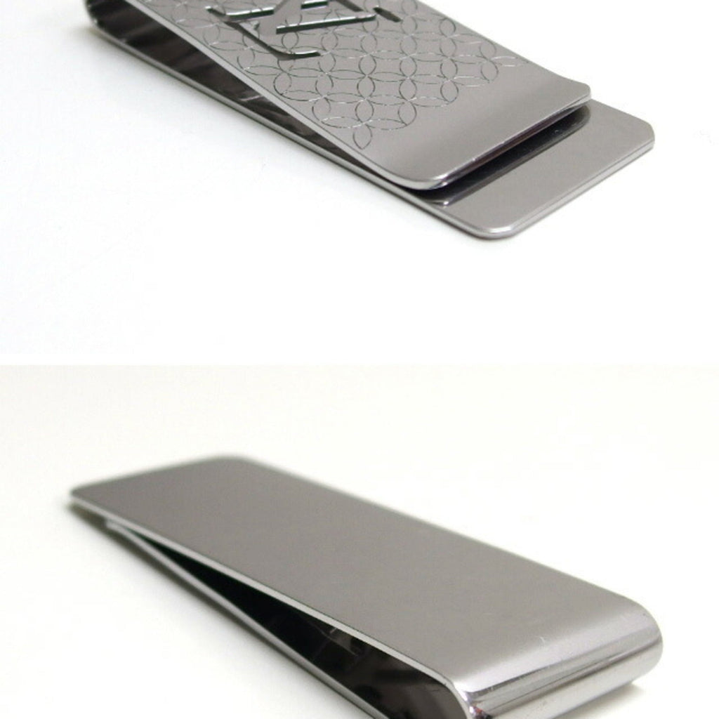 Louis Vuitton Silver Stainless Steel Money Clip