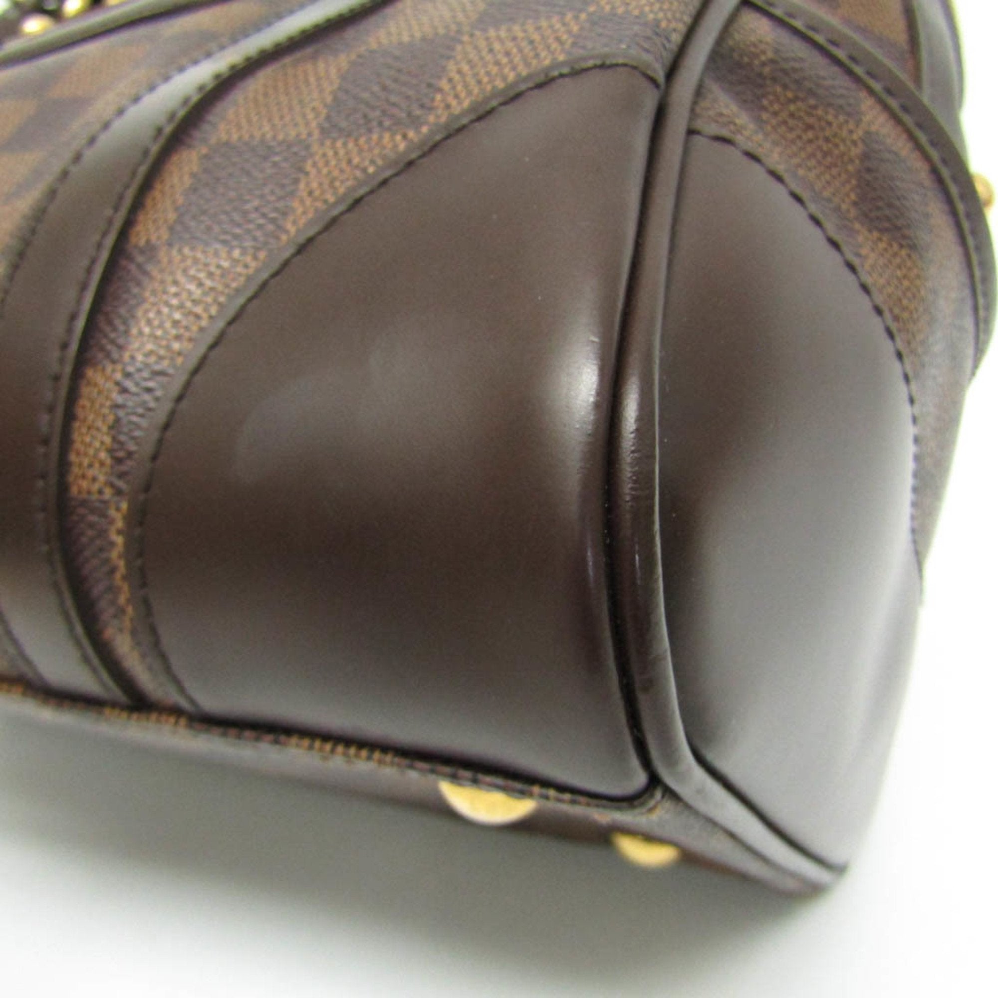 Louis Vuitton Damier Ebene Damier Canvas Handbag