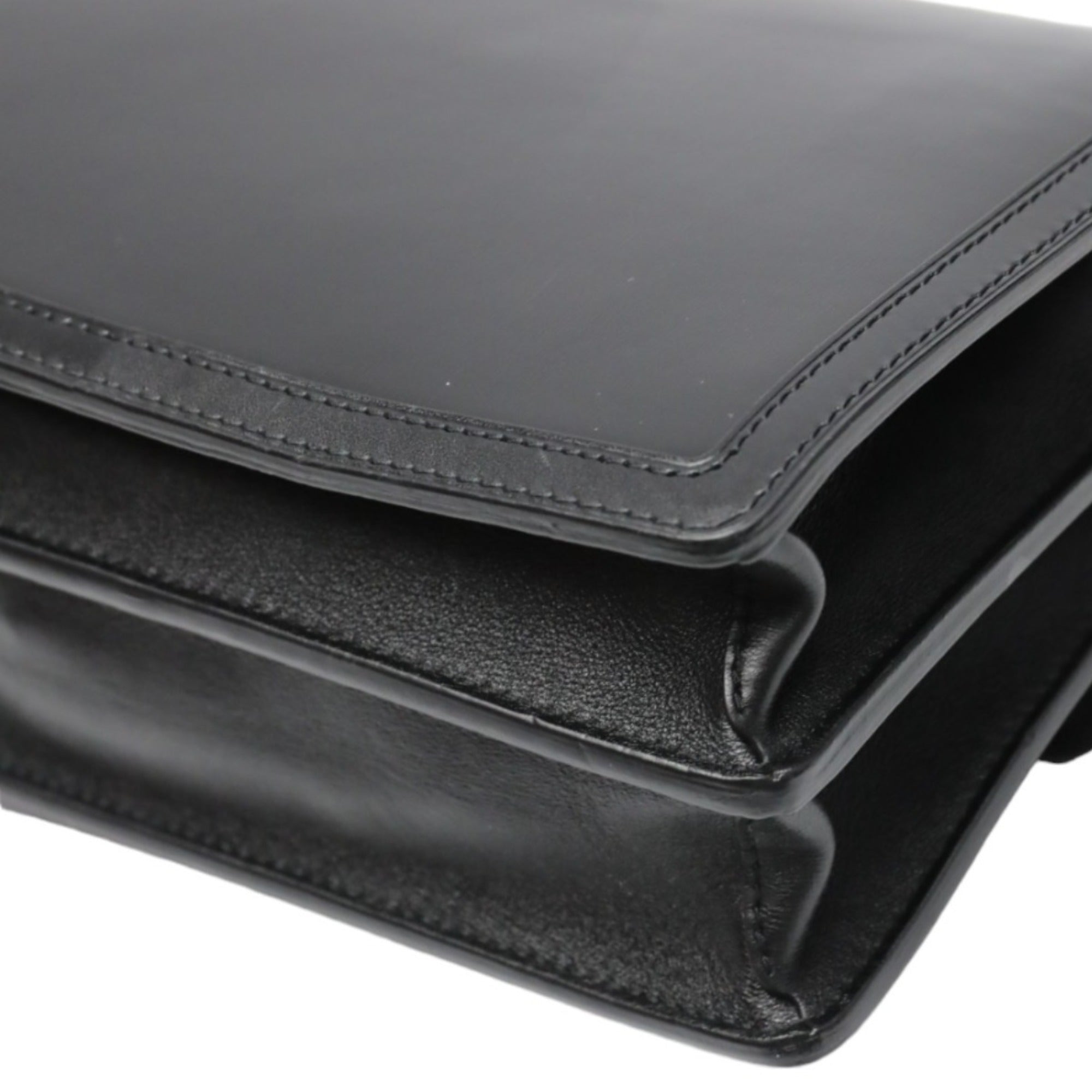 Louis Vuitton Black Noir Leather Shoulder Bag