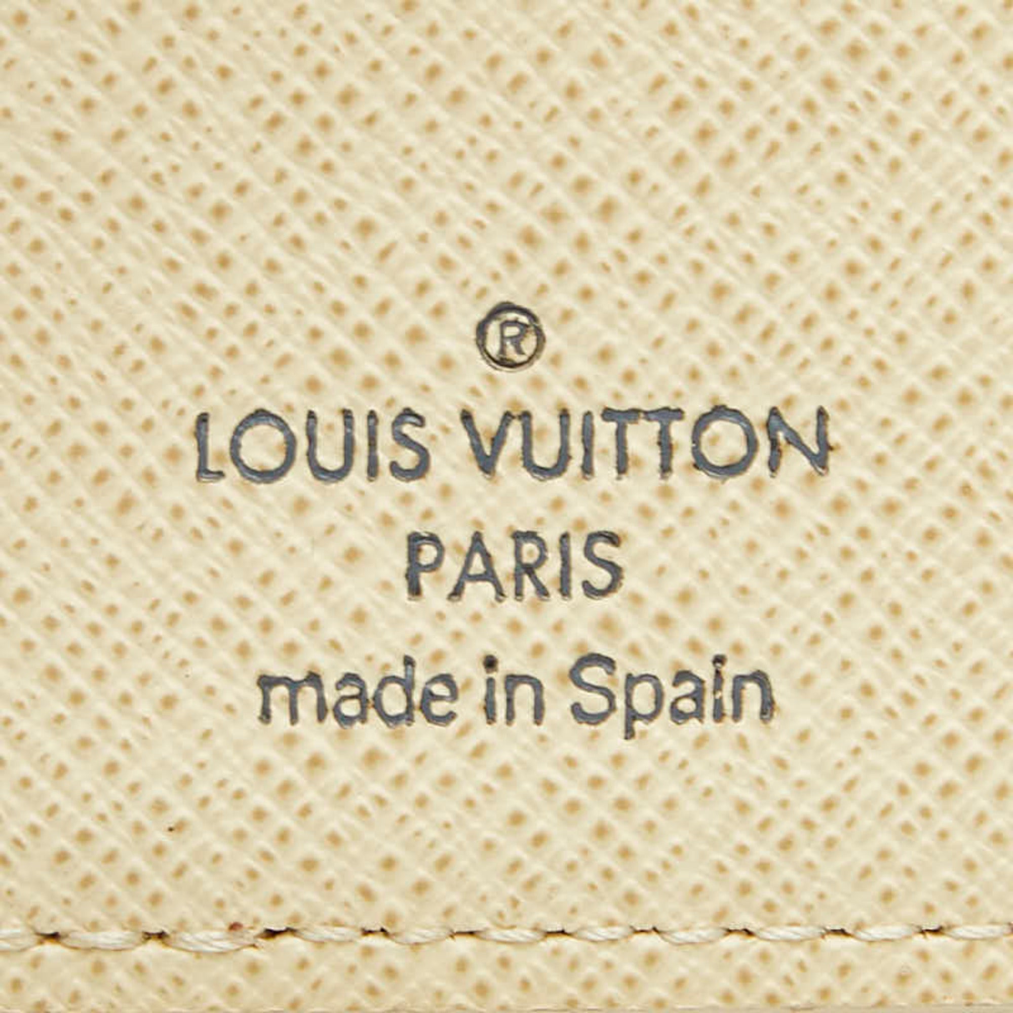 Louis Vuitton Damier Azur White Pvc Wallet
