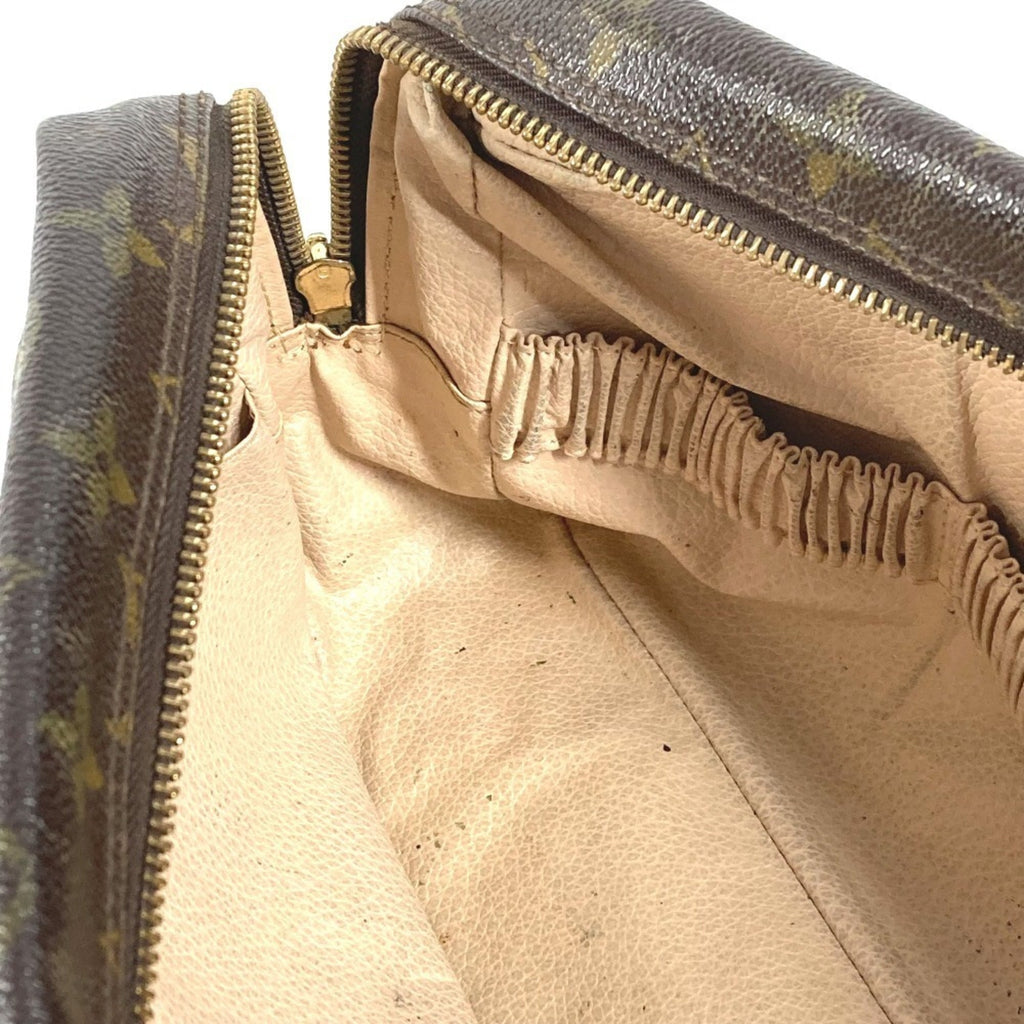 Louis Vuitton Brown Monogram Clutch Bag Pouch
