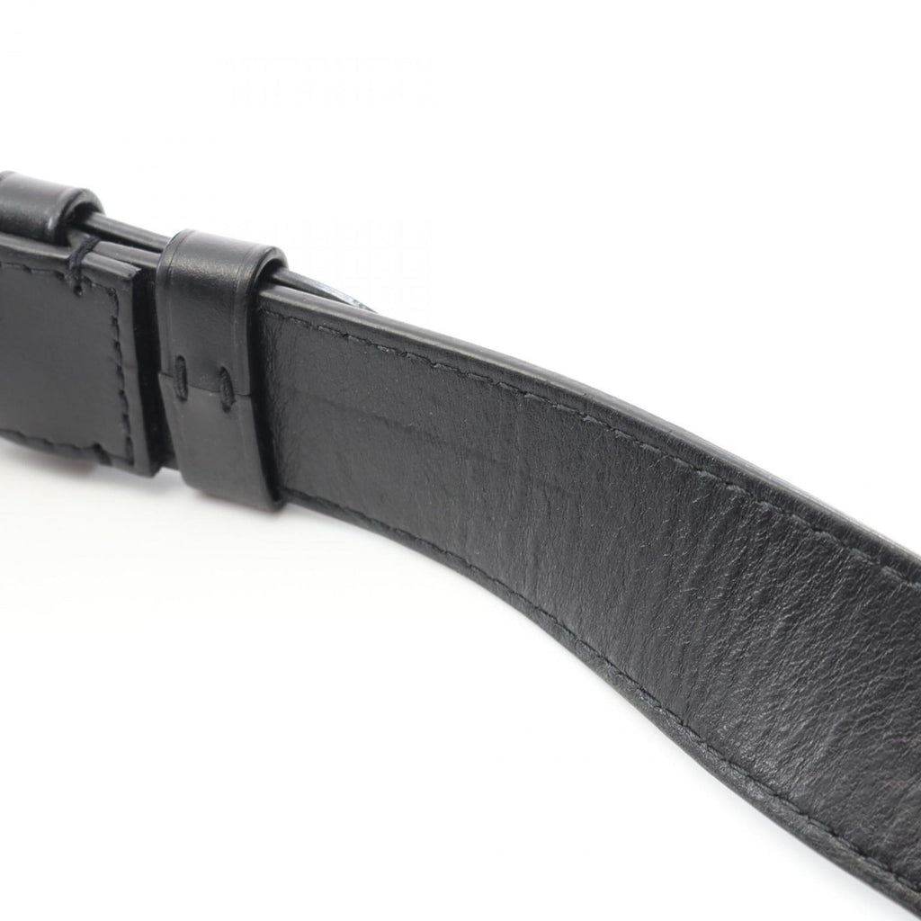 Louis Vuitton Black Noir Leather Fanny Pack Pochette