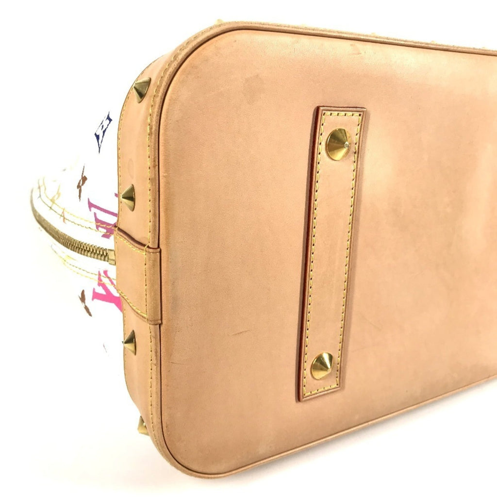 Louis Vuitton Blanc Monogram Multicolore Handbag Tote Bag