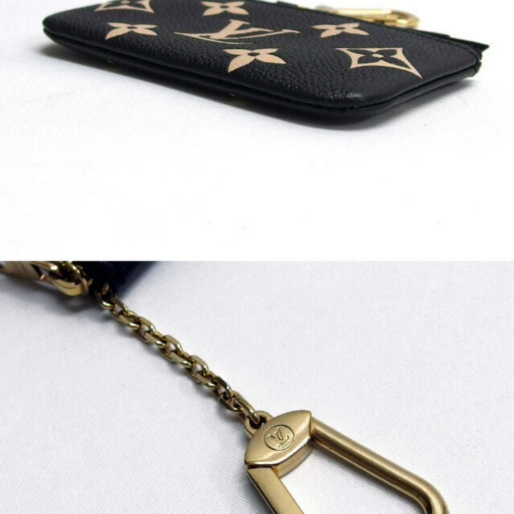 Louis Vuitton Monogram Empreinte Beige Bicolor Black Monogram Noir Monogram Empreinte Coin Purse/Coin Case