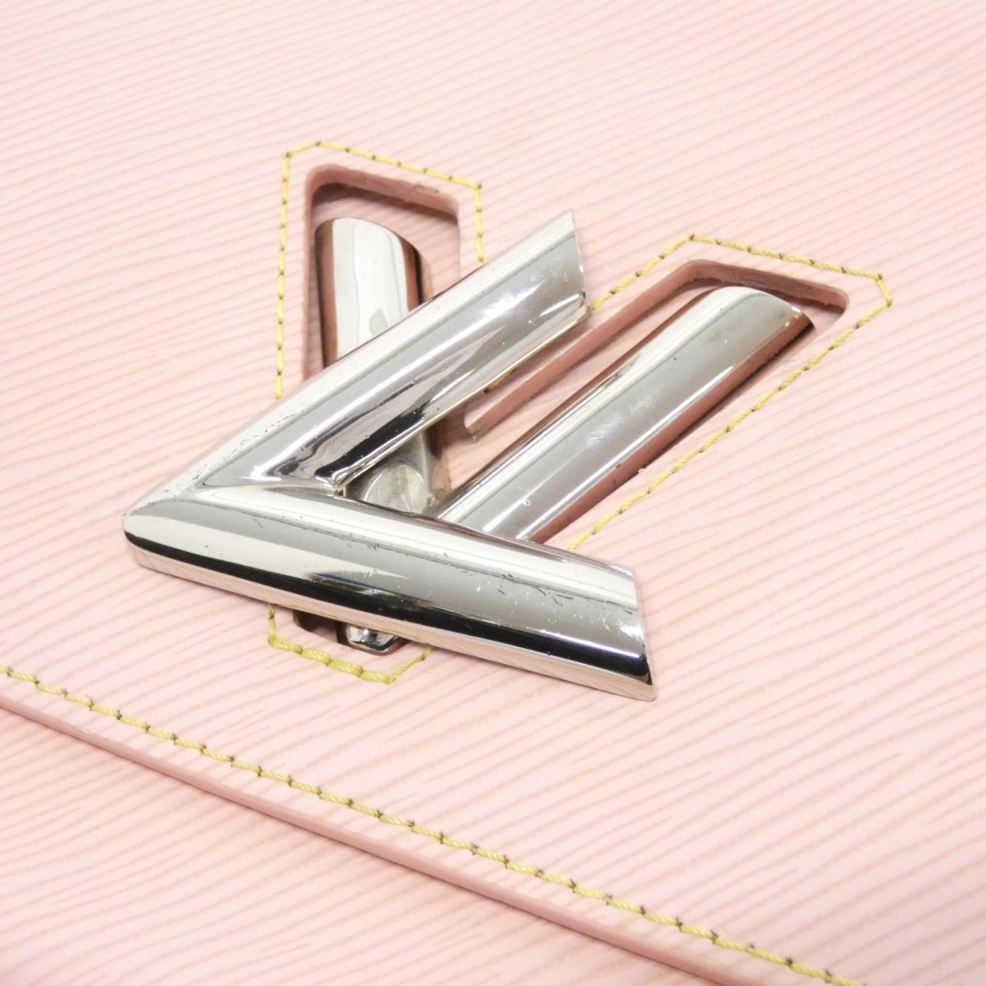 Louis Vuitton Pink Leather Shoulder Bag
