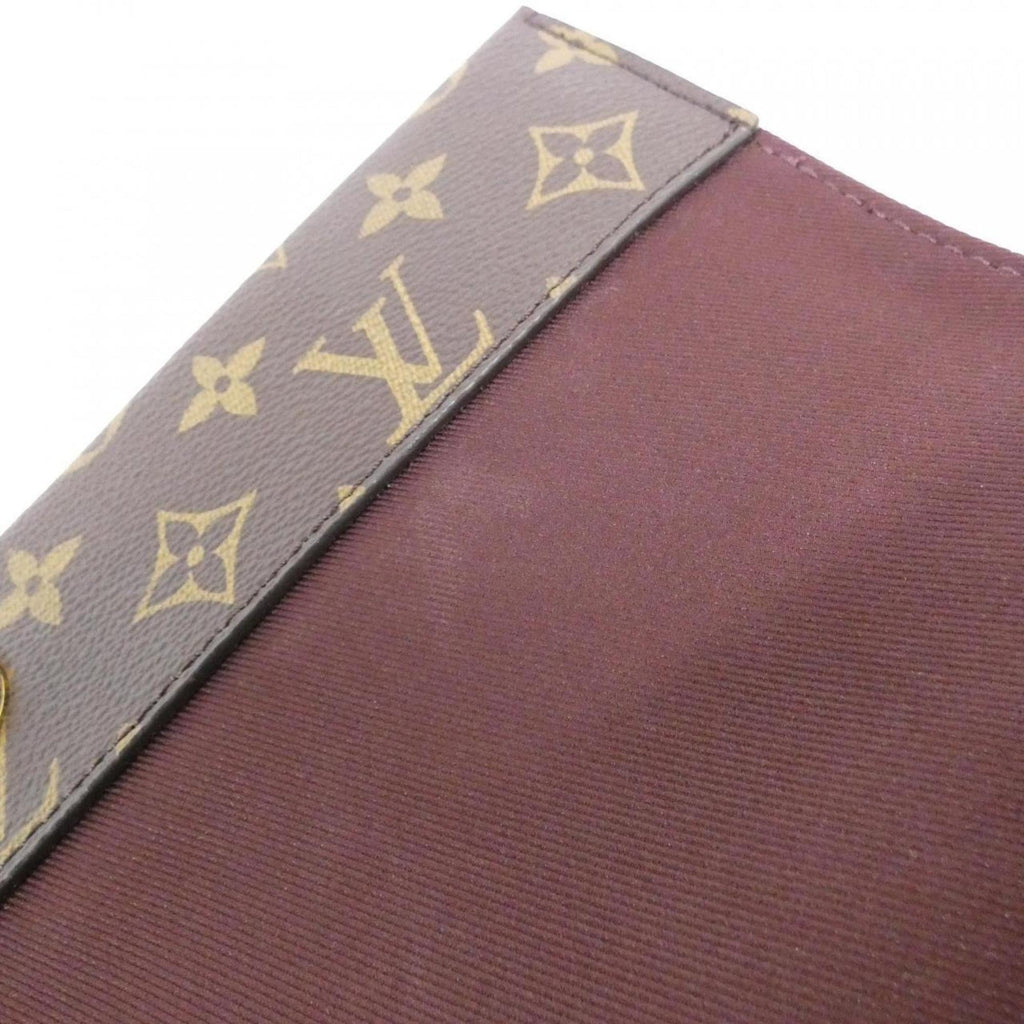 Louis Vuitton Marron Coated Canvas Handbag
