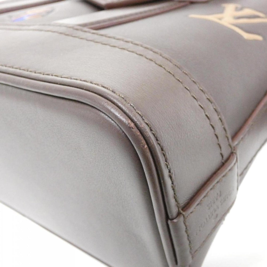 Louis Vuitton Brown Leather Handbag