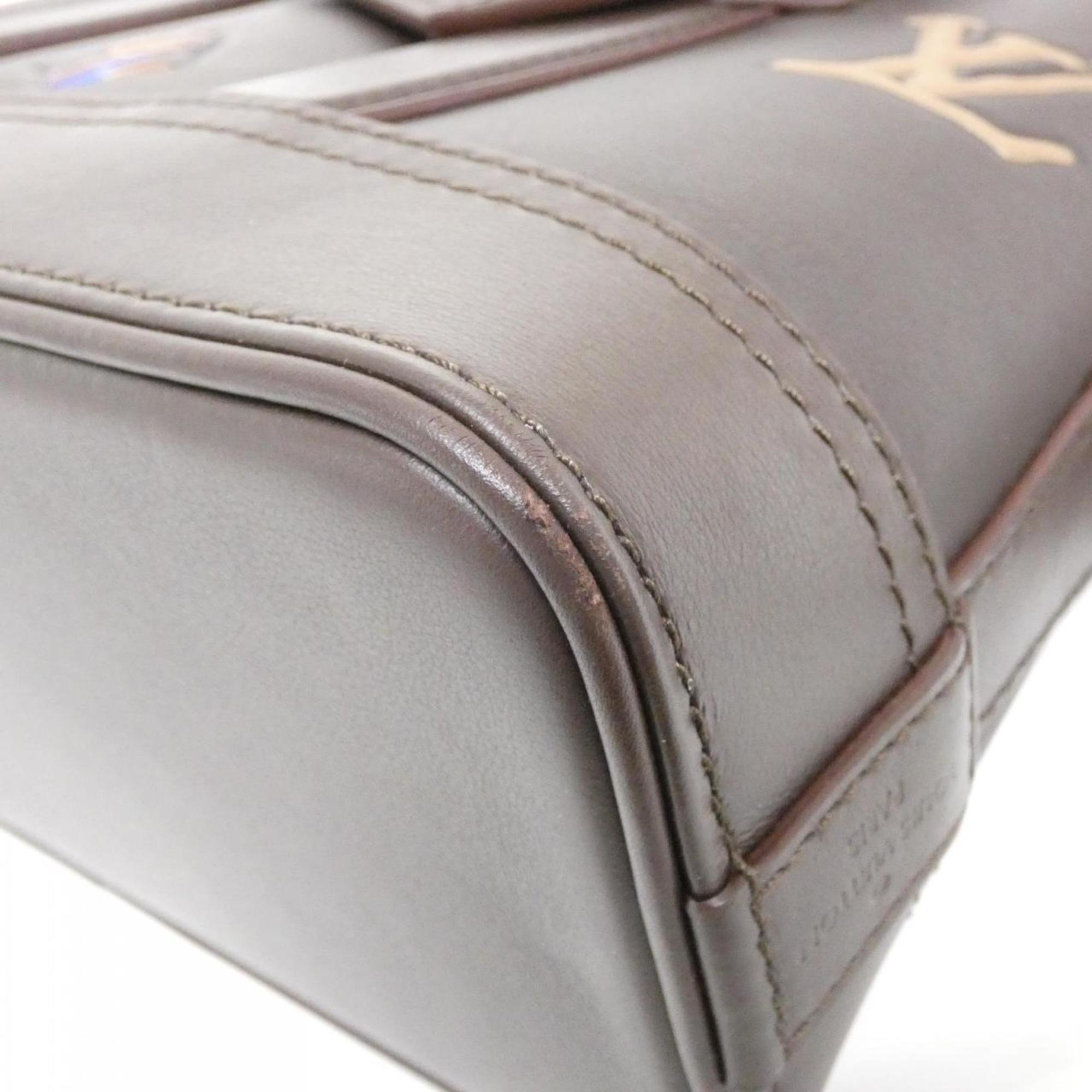 Louis Vuitton Brown Leather Handbag
