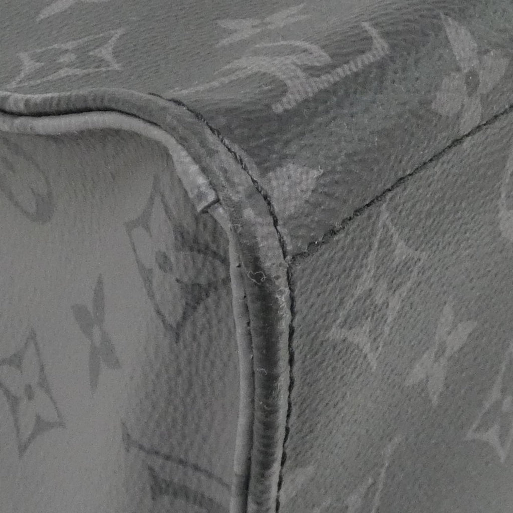 Louis Vuitton Black Coated Canvas Handbag
