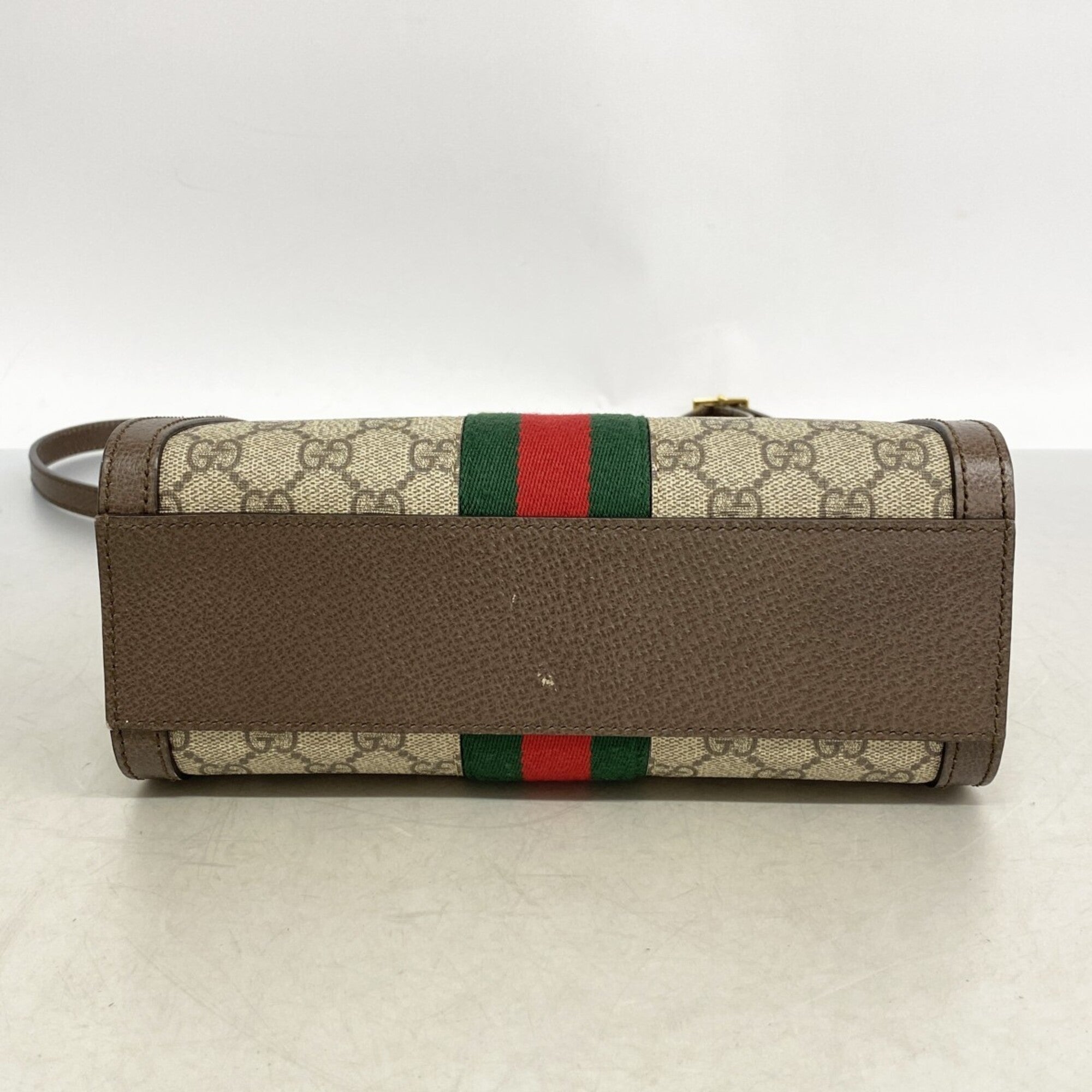 Gucci Brown Pvc Handbag (Pre-Owned)