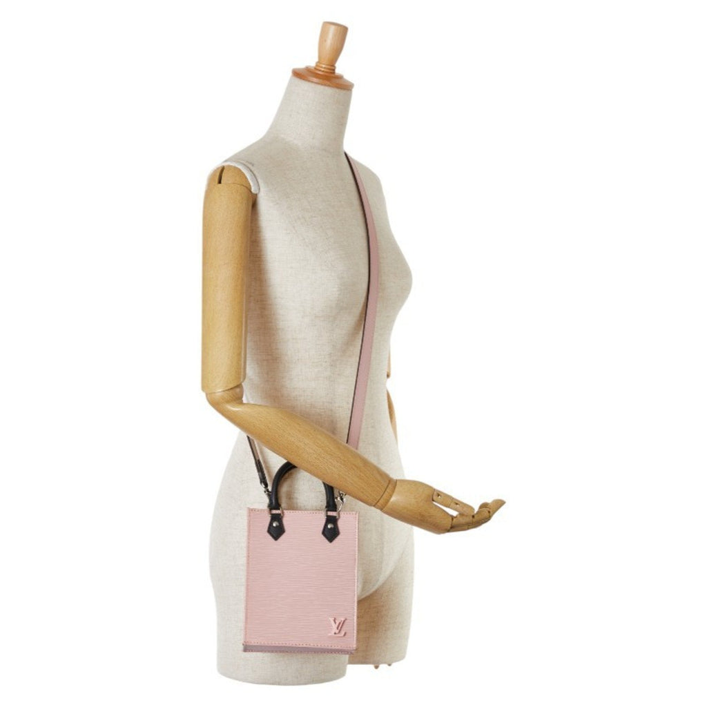 Louis Vuitton Rose Ballerine Leather Handbag Shoulder Bag