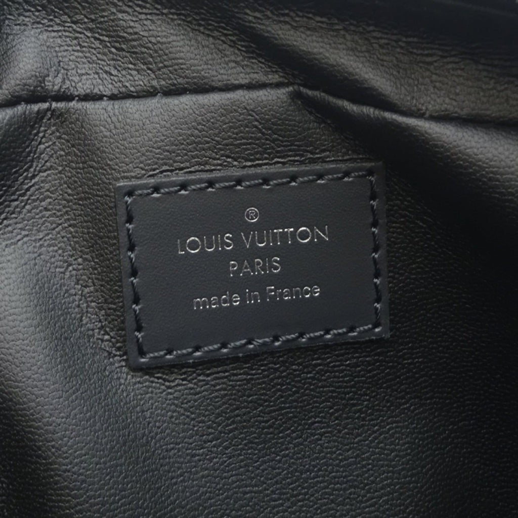 Louis Vuitton Black Monogram Eclipse Clutch Bag