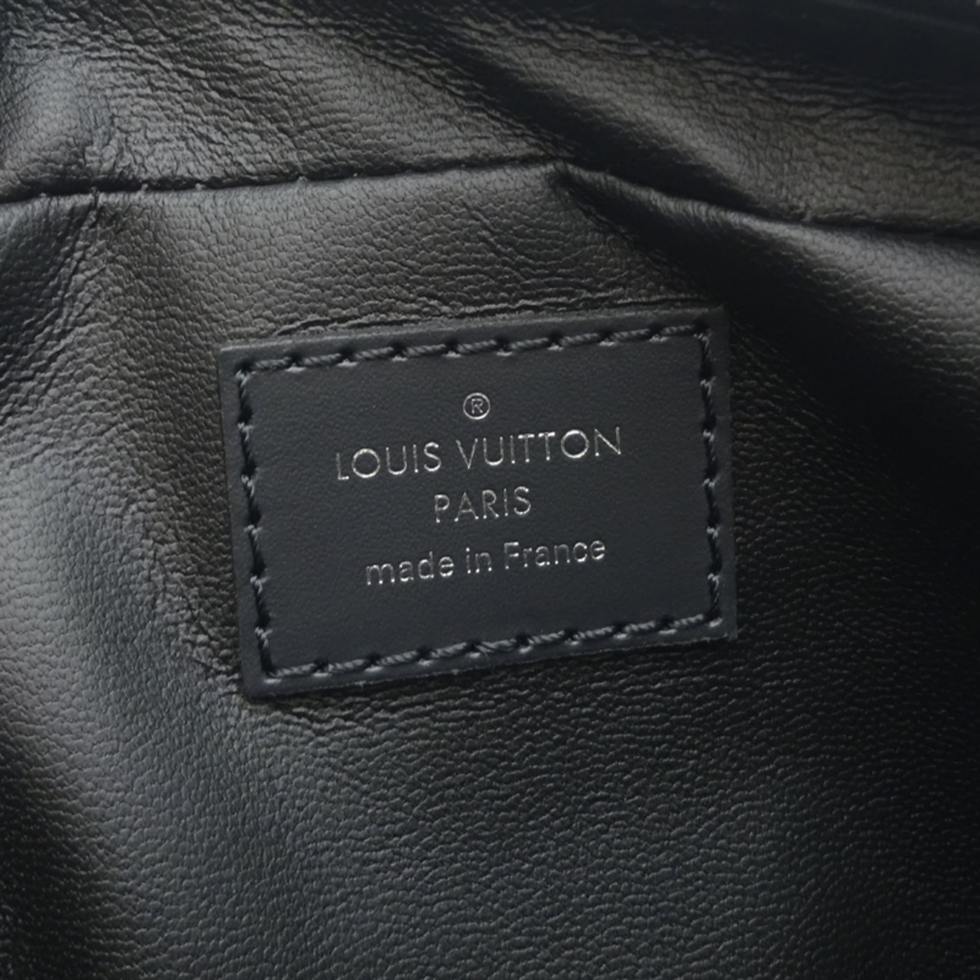 Louis Vuitton Black Monogram Eclipse Clutch Bag